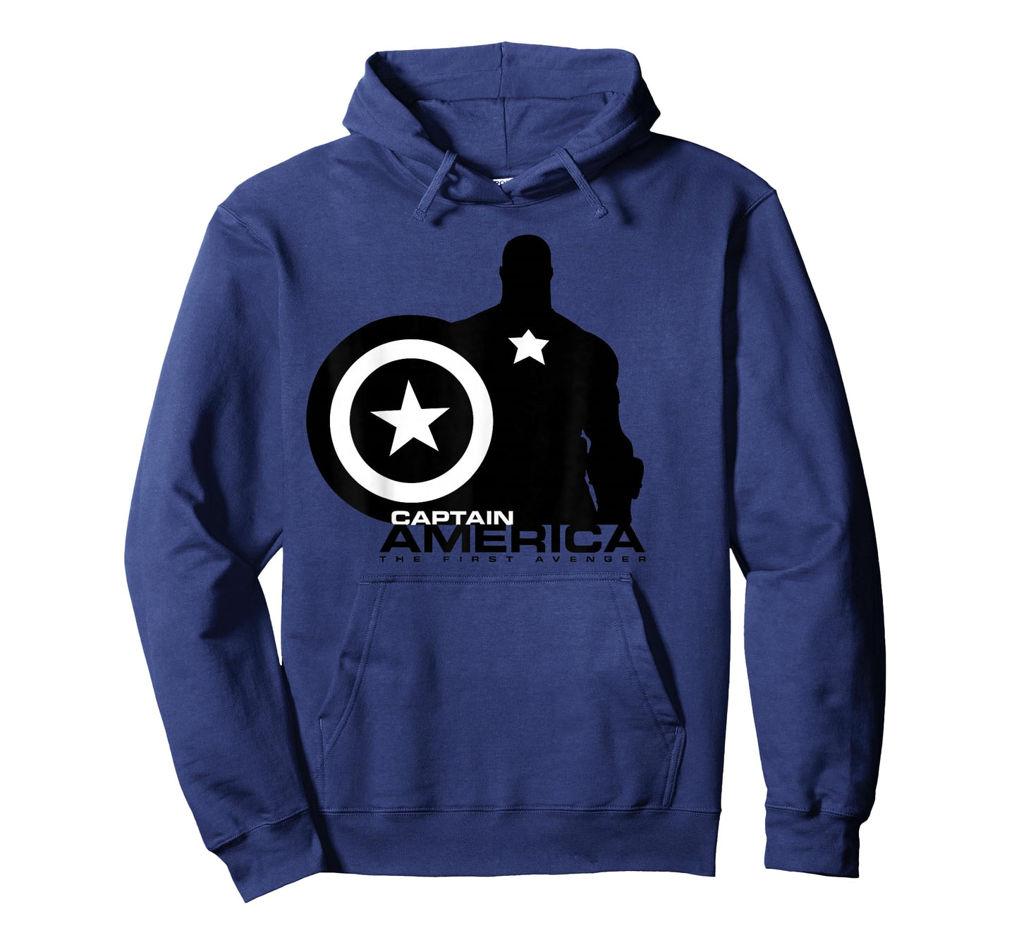 Marvel Avengers Classic Captain America Avengers Silhouette T-Shirt
