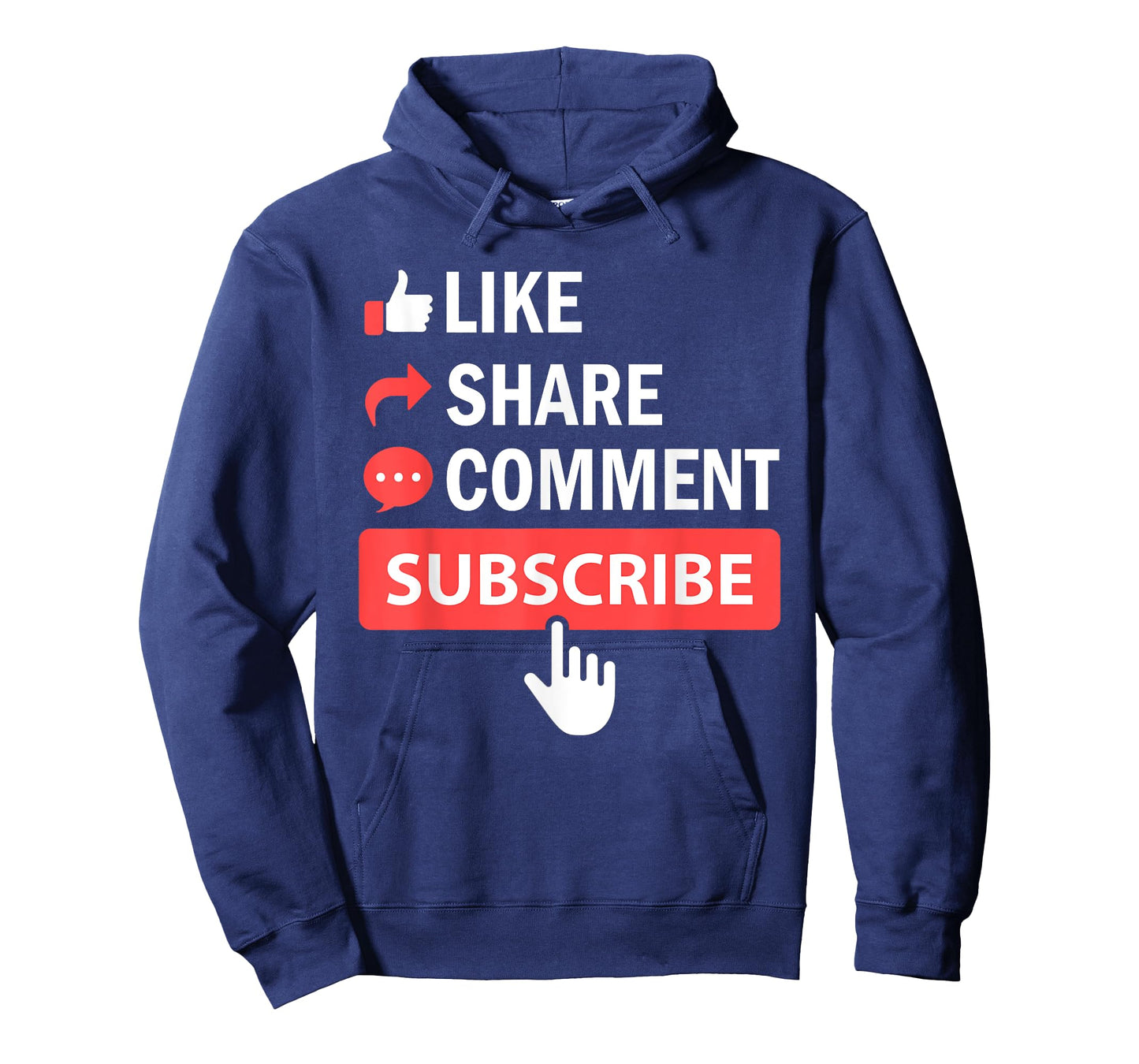 Like Share Subscribe Comment Video Livestream Blogging T-Shirt