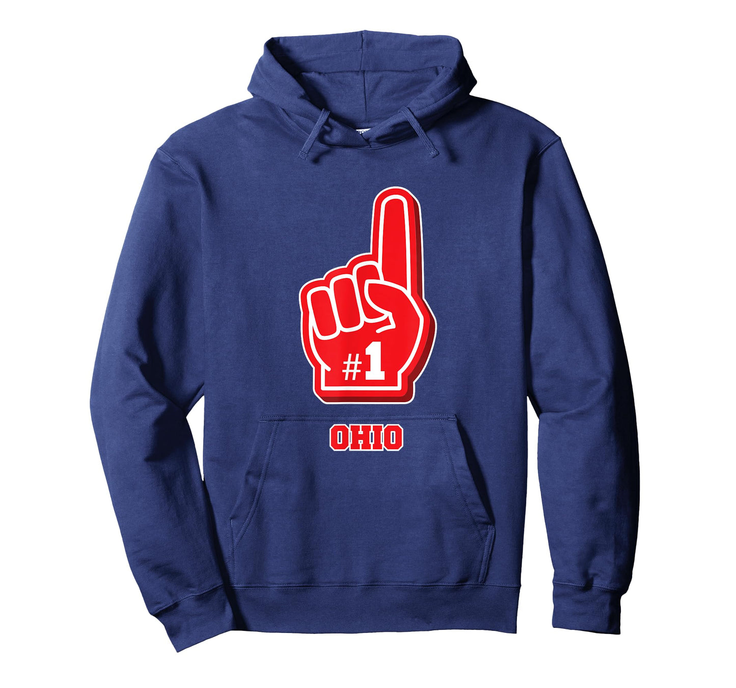 Ohio Foam Finger / Number One Ohio Fan T-Shirt