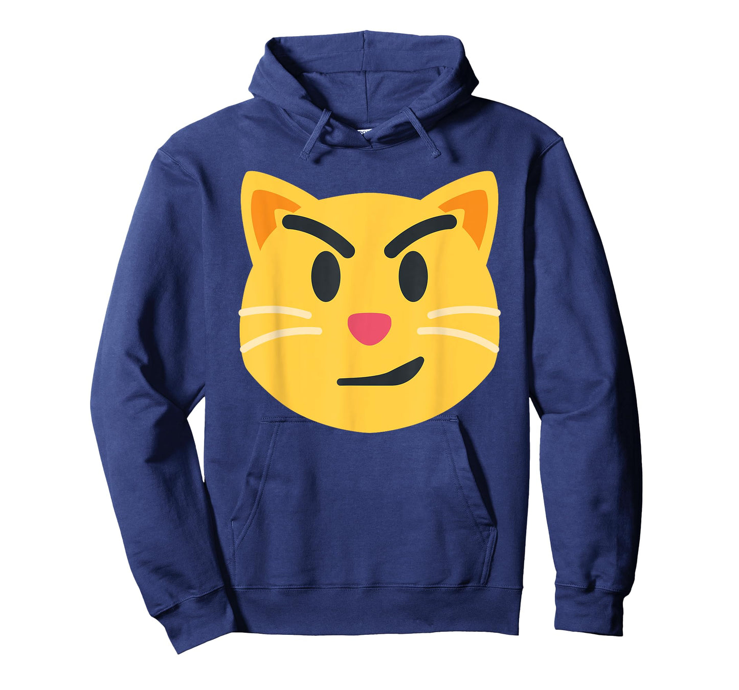 Smirking Cat Emoticon Face with Wry Smile Cat T-Shirt