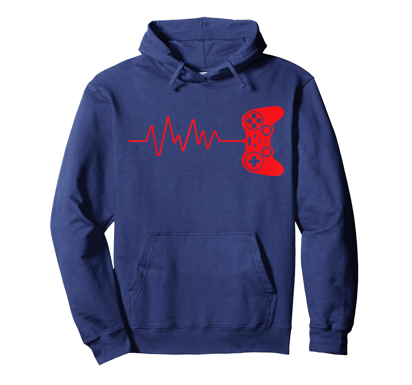Gamer Heartbeat Video Games Gaming Boys Teens Controller T-Shirt