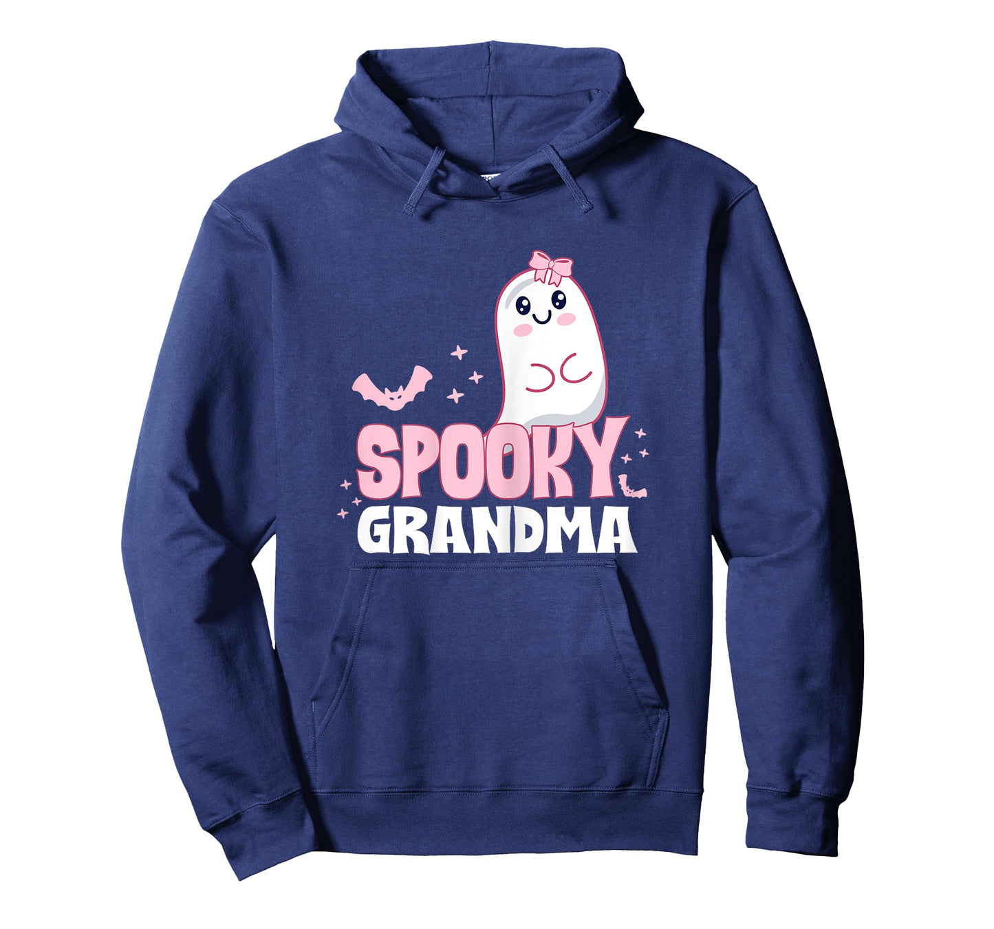 Spooky Grandma Family Cute Pink White Ghost Boo Halloween T-Shirt