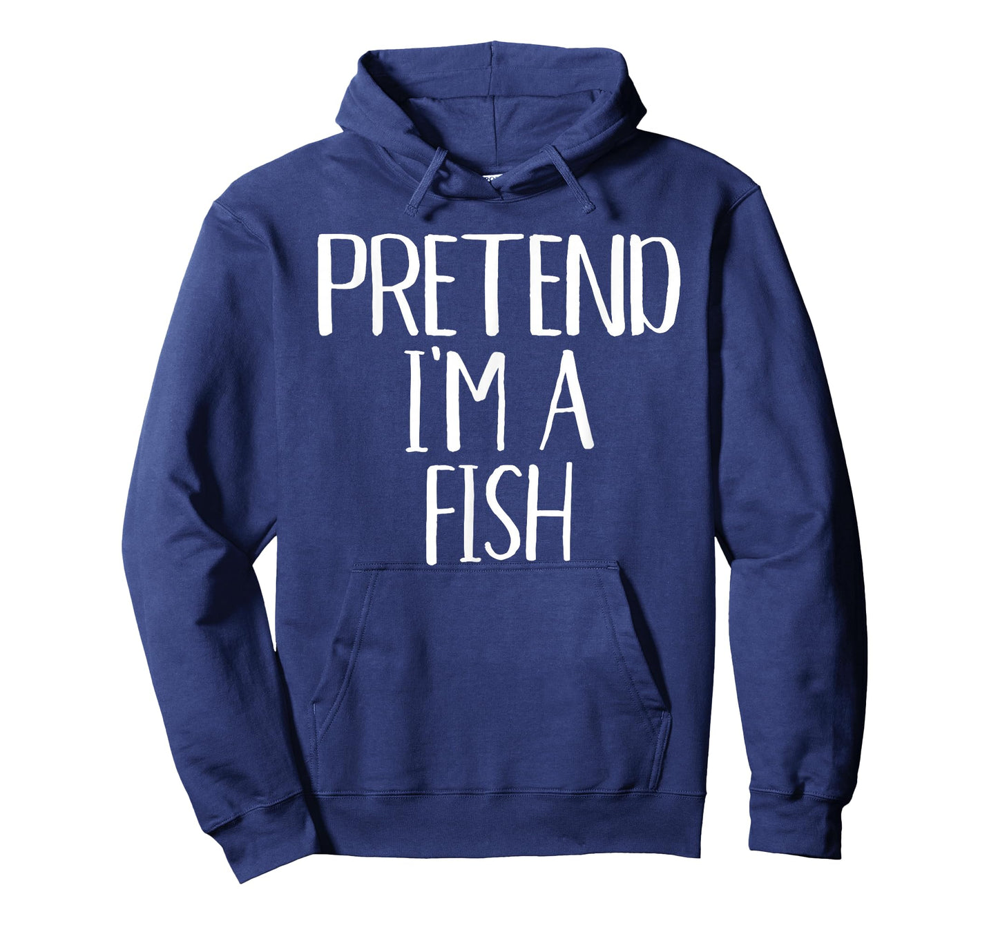 Pretend I'm A Fish Costume Family Funny Halloween Party T-Shirt