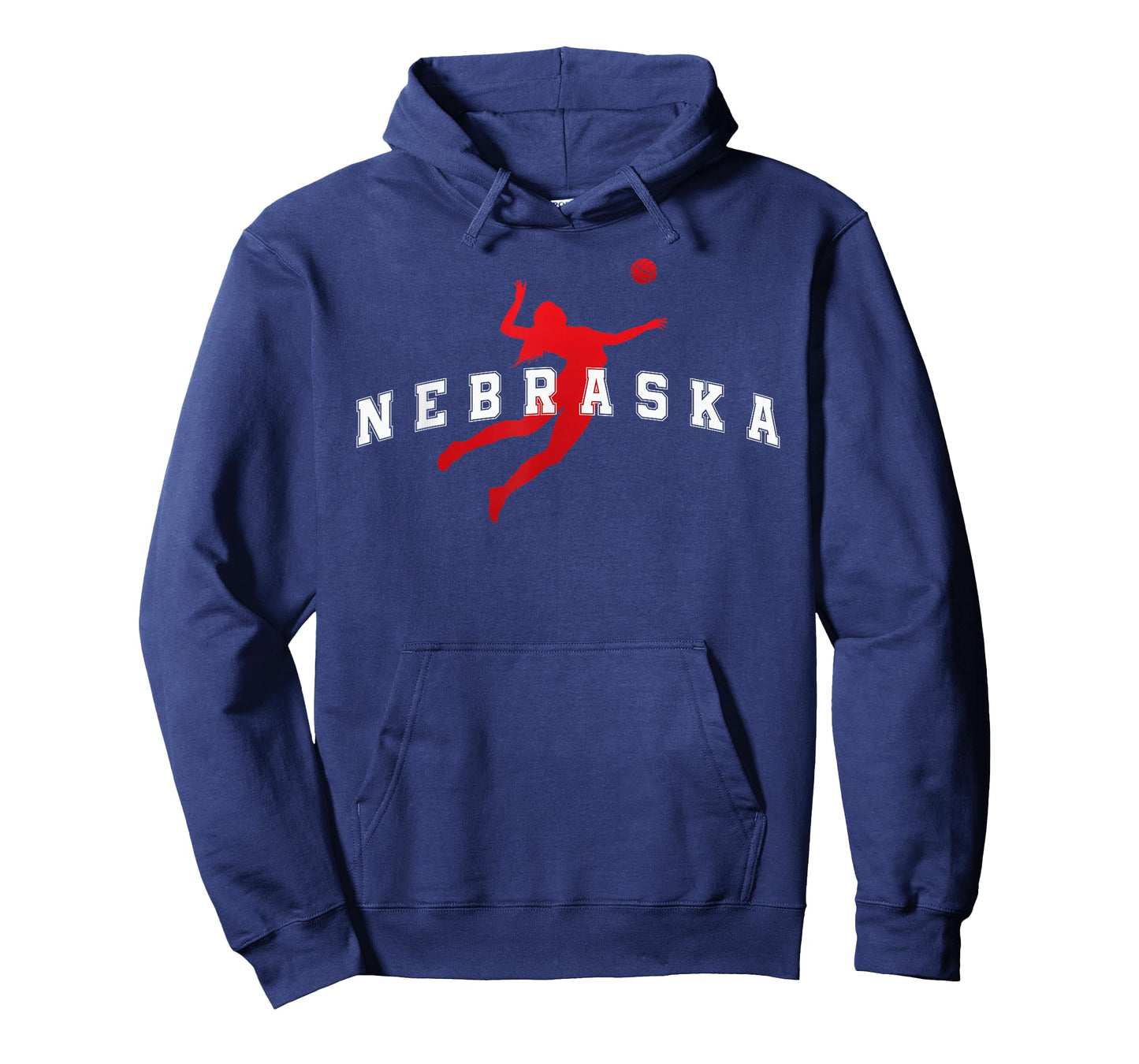 Nebraska Volleyball Red Team Player T-Shirt