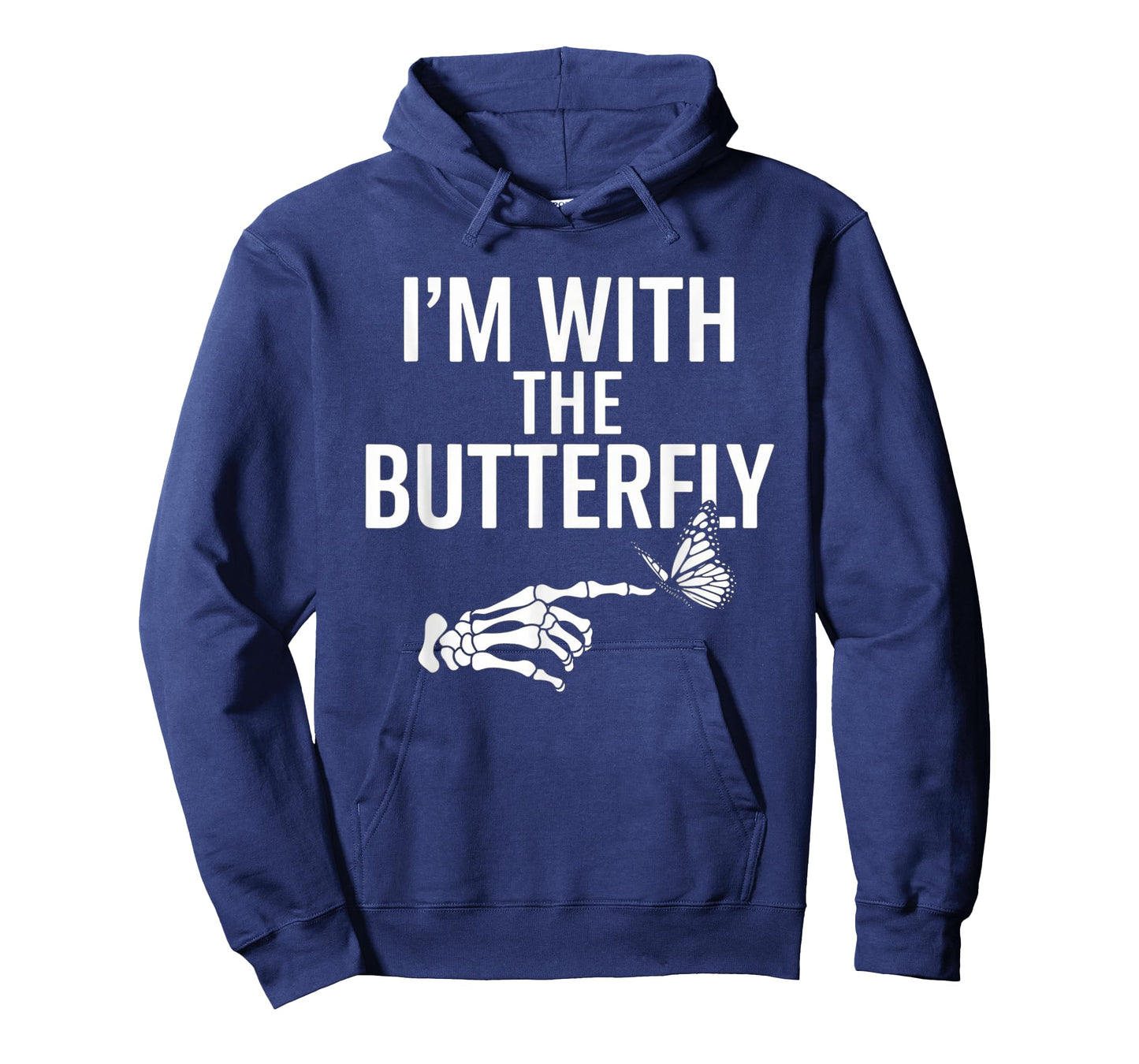 I'm With Butterfly Halloween Costume Couples Matching Gifts T-Shirt
