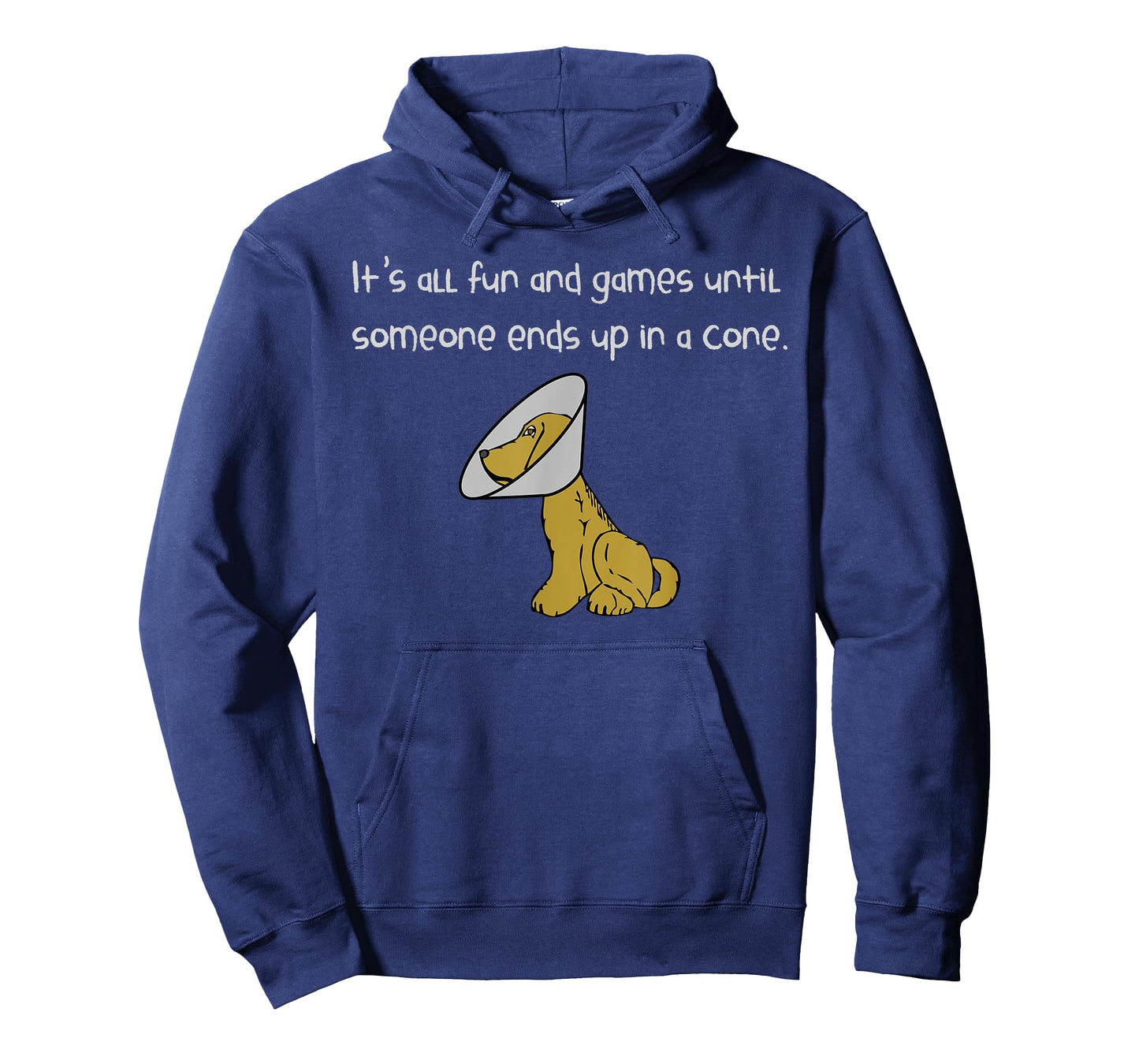 It's All Fun and Games Until Someone Ends Up in a Cone Shirt