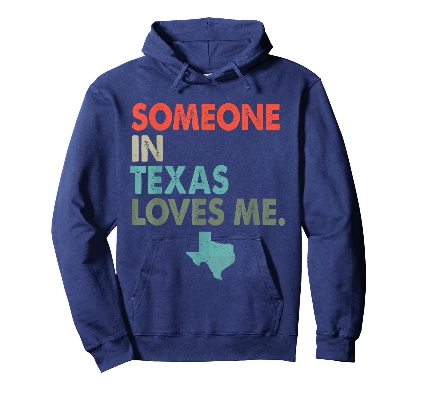 Someone In Texas Loves Me Retro Style US State T-Shirt