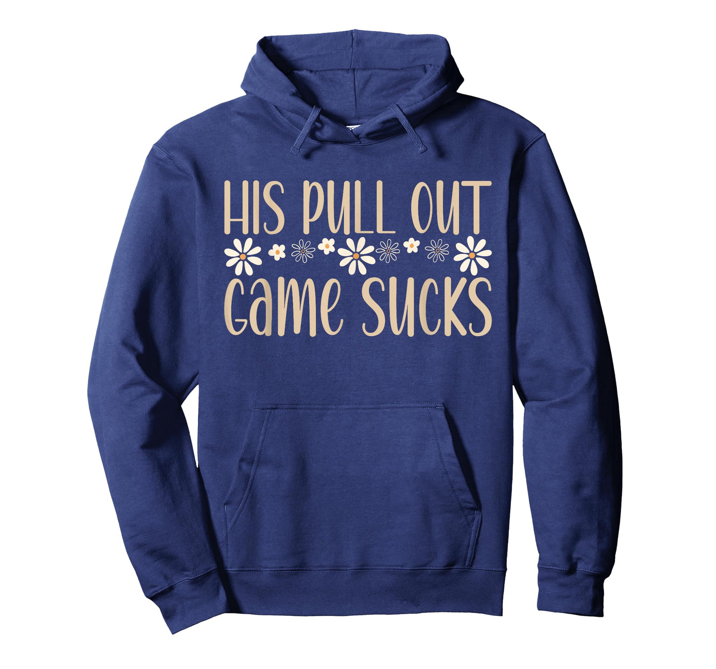 Groovy His Pull Out Game Sucks Pregnancy Baby Announcement T-Shirt