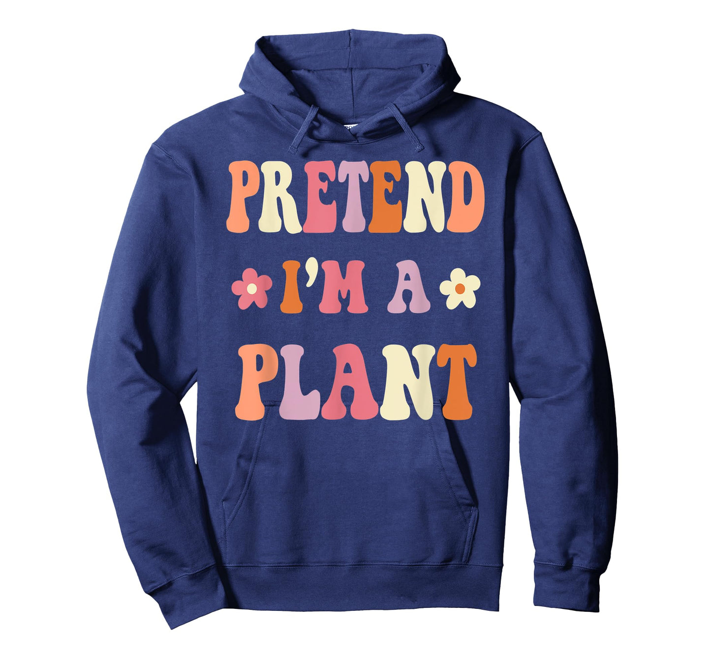 Retro Groovy Halloween Costume Shirts, Pretend I'm A PLANT T-Shirt