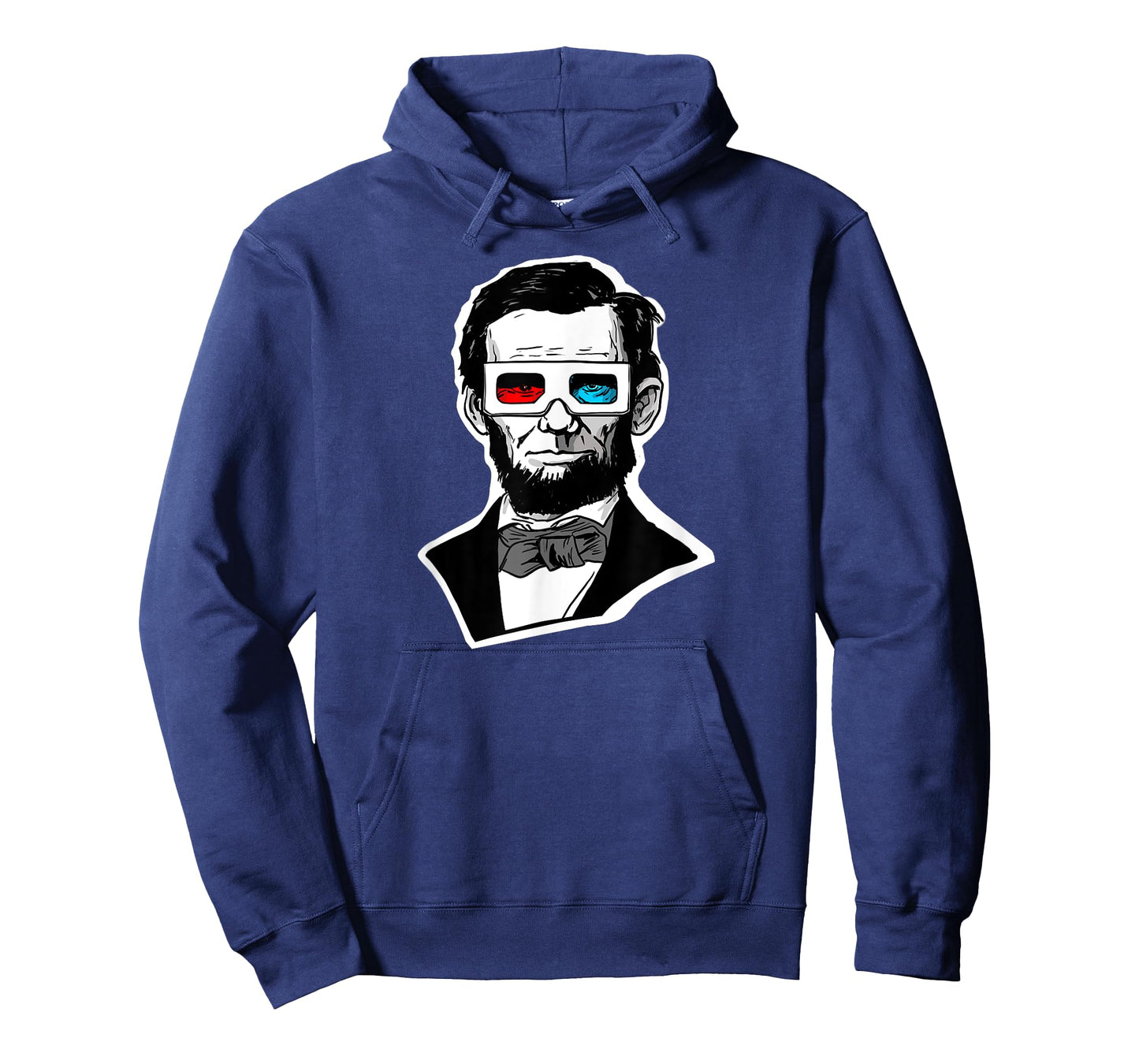 Abraham Lincoln 3D Glasses fun Abe Lincoln Funny 3D Glasses T-Shirt