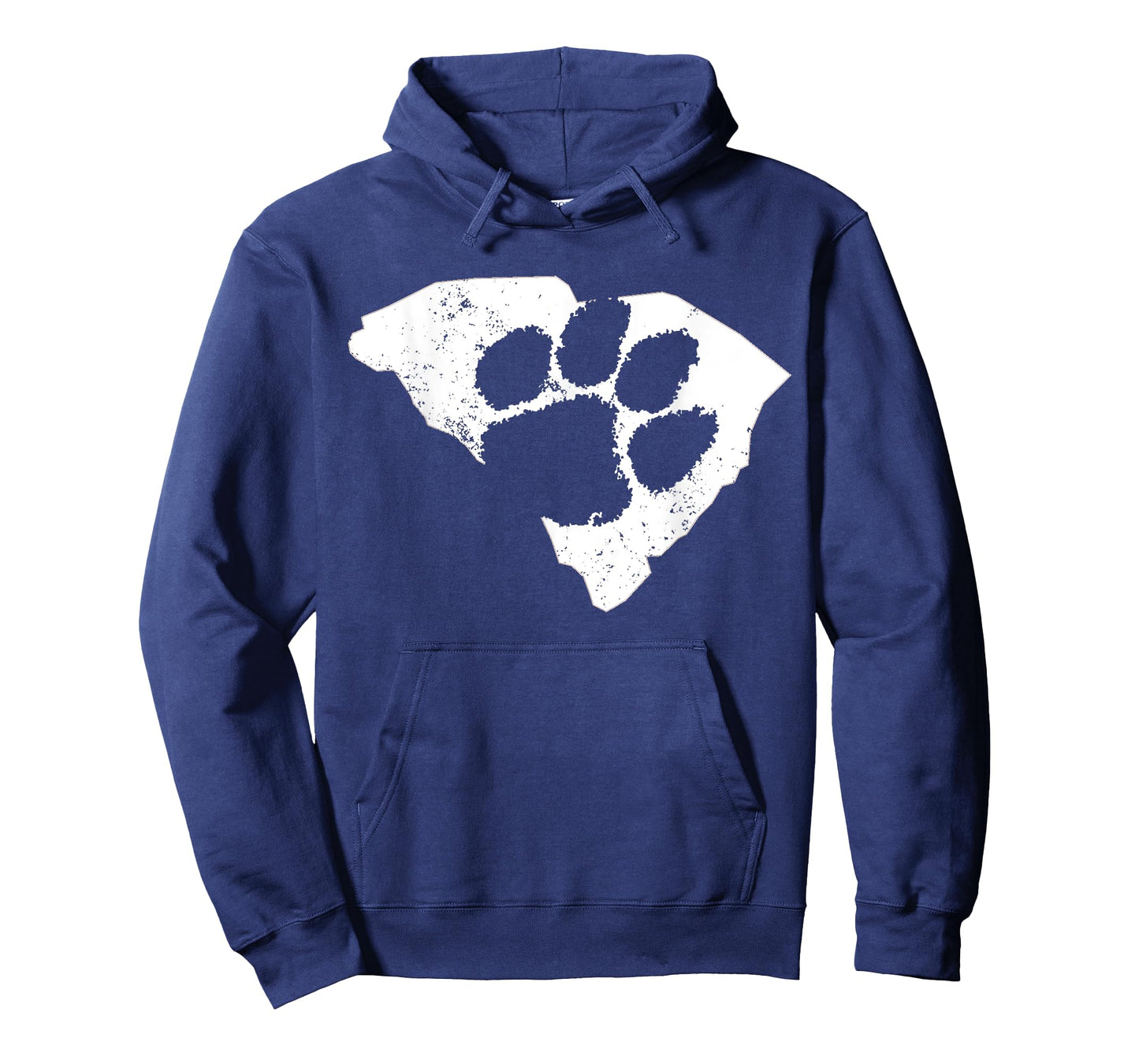 SOUTH CAROLINA SC T-SHIRT WITH PAW PRINT DISTRESSED T-Shirt