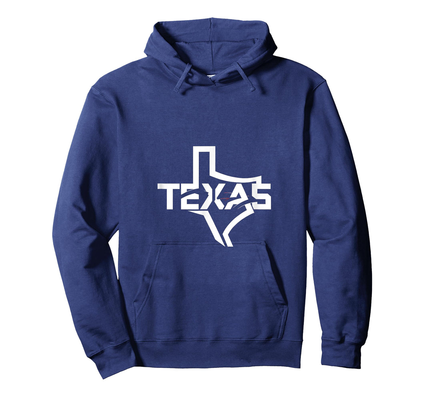 Map of Texas in a Stylized Font T-Shirt