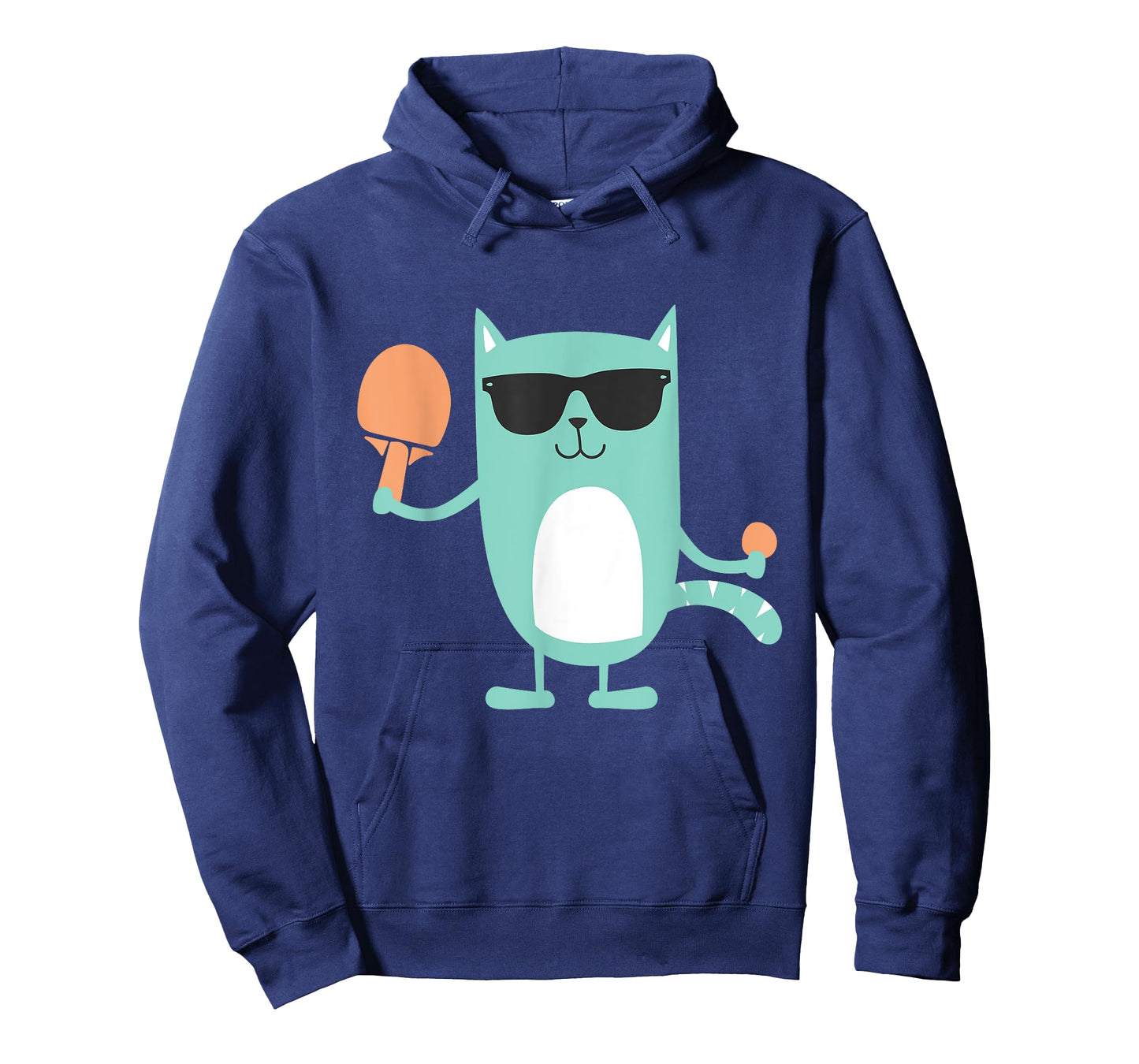 Cat Ping Pong Player - Paddle Game Sports Tournament Lover T-Shirt