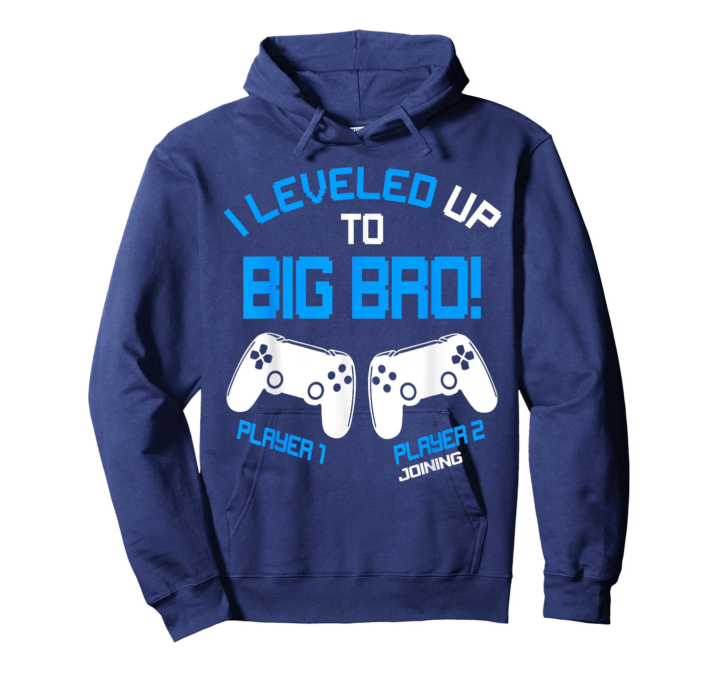 I Leveled up to Big Bro - Video Gamer New Brother Gaming T-Shirt