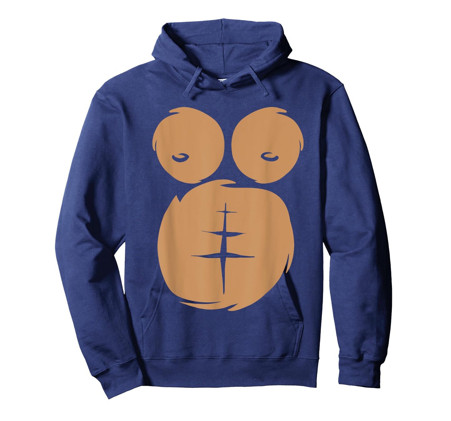 Monkey Ape Gorilla Chest Belly Halloween Office Party Tee T-Shirt