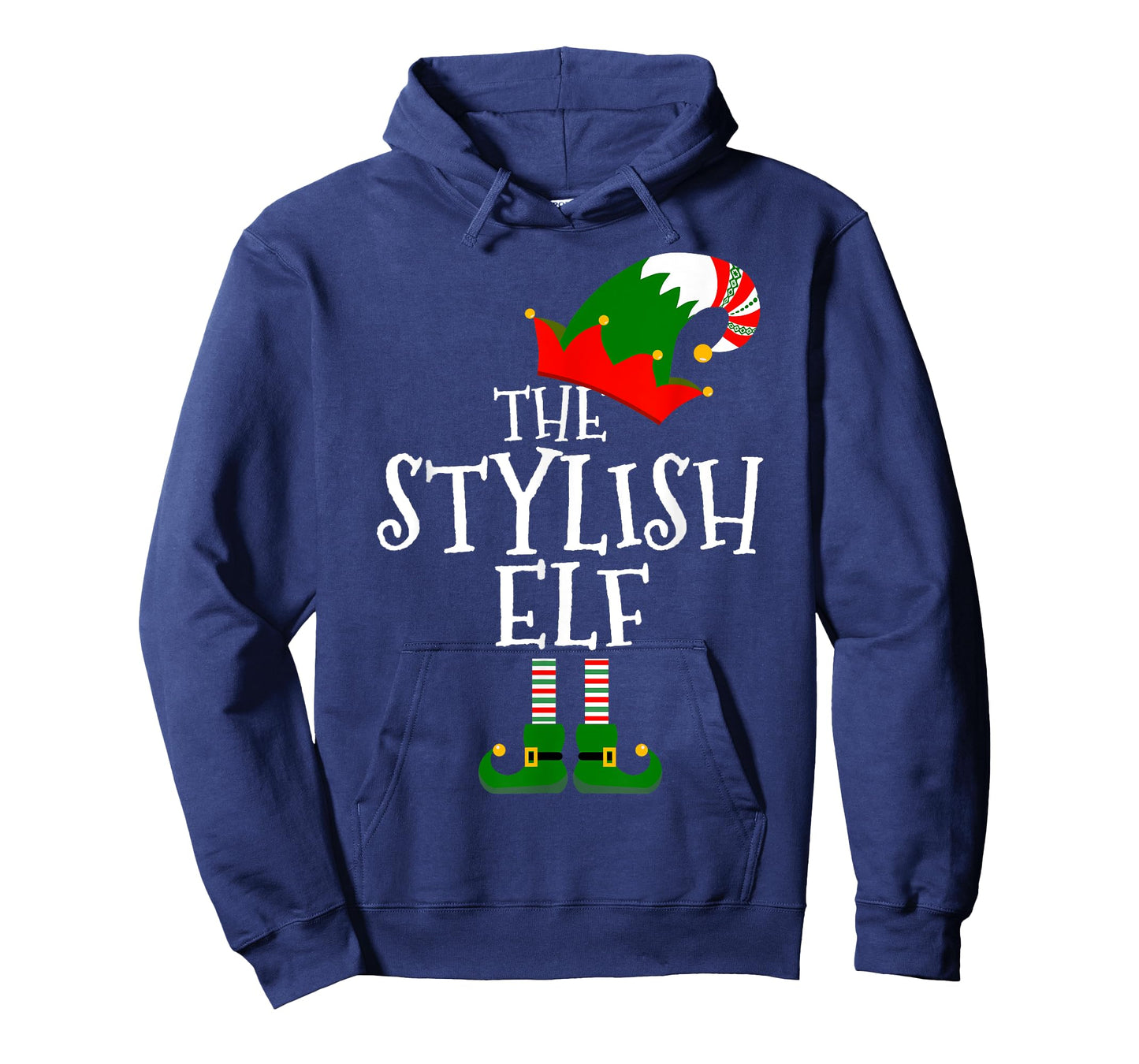 Funny The Stylish Elf Matching Family Group Gift Christmas T-Shirt