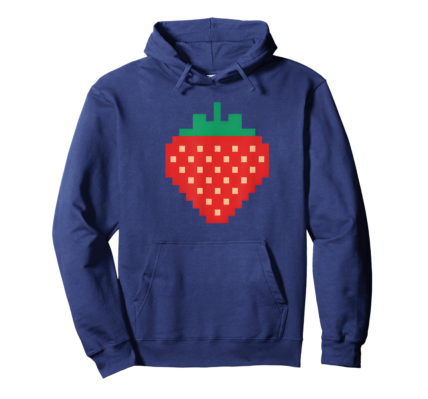 Pixel Strawberry 80s Video Game Halloween Costume T-Shirt