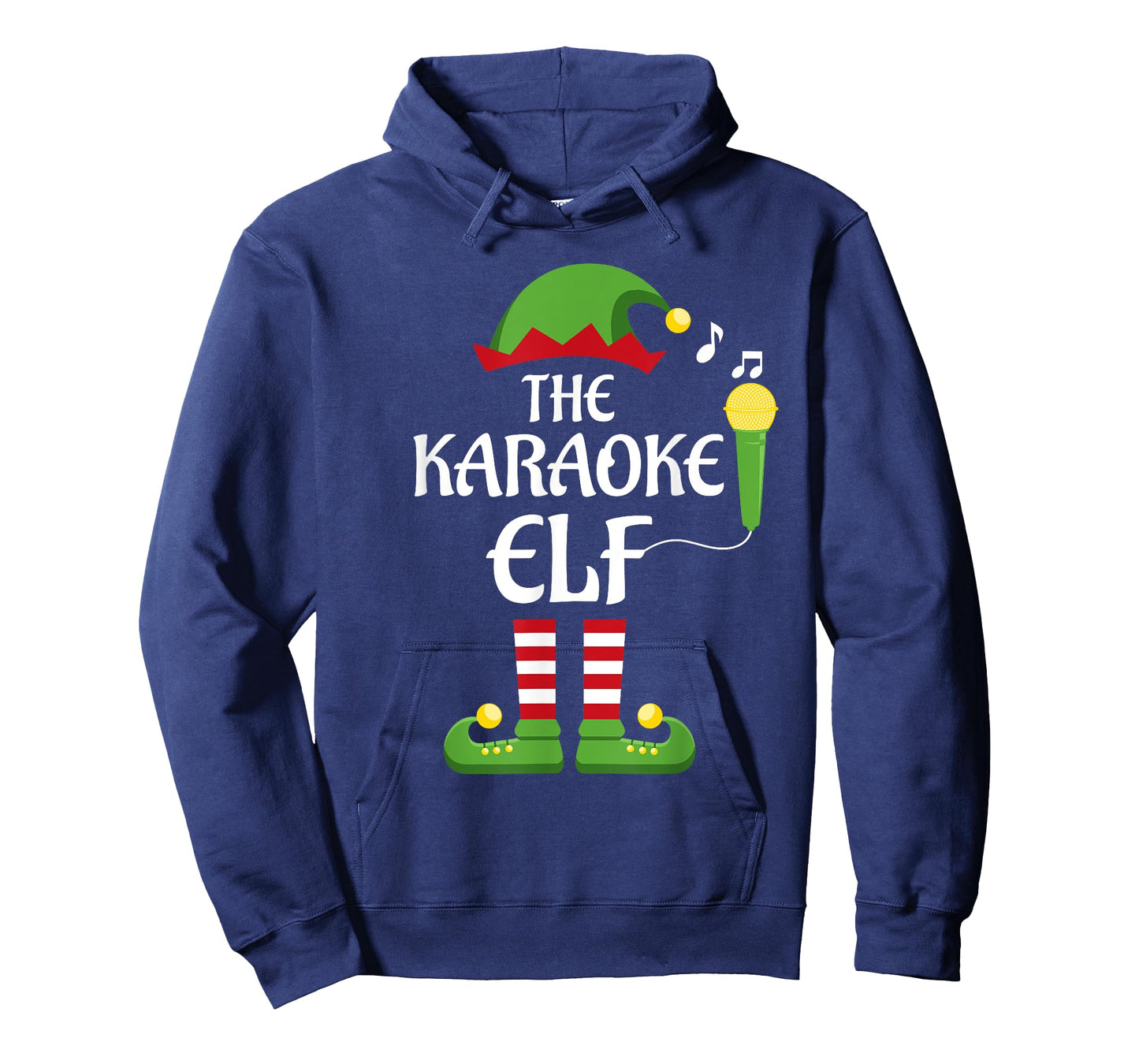 Karaoke Elf Family Matching Group Christmas Singing T-Shirt