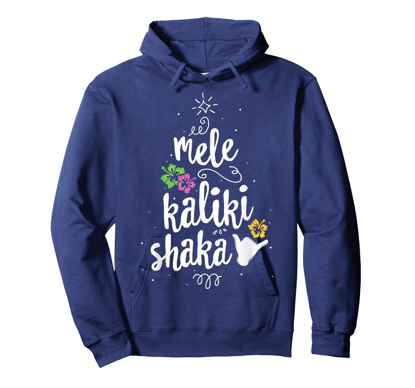 Mele Kalki Shaka Hawaii Christmas Tree Shirt Kalikimaka T-Shirt