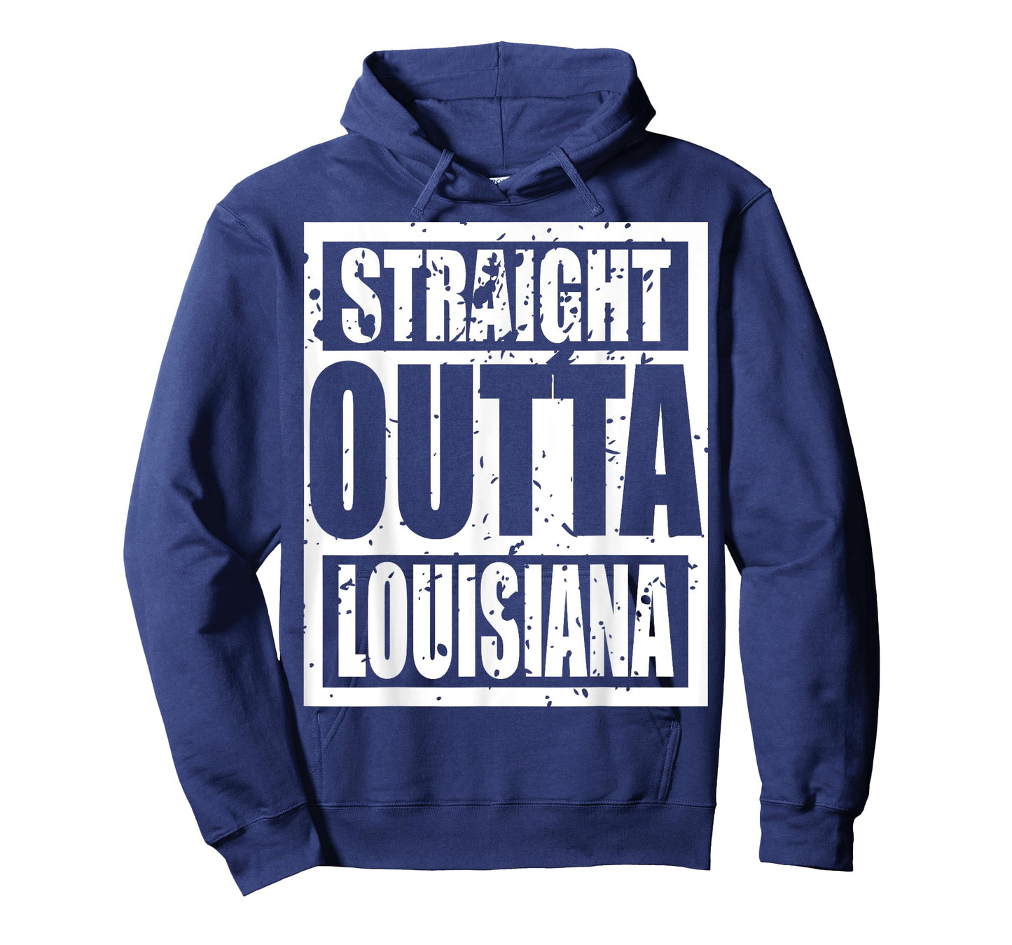 Straight Outta Louisiana Tshirt - Louisiana Funny idea Tee T-Shirt
