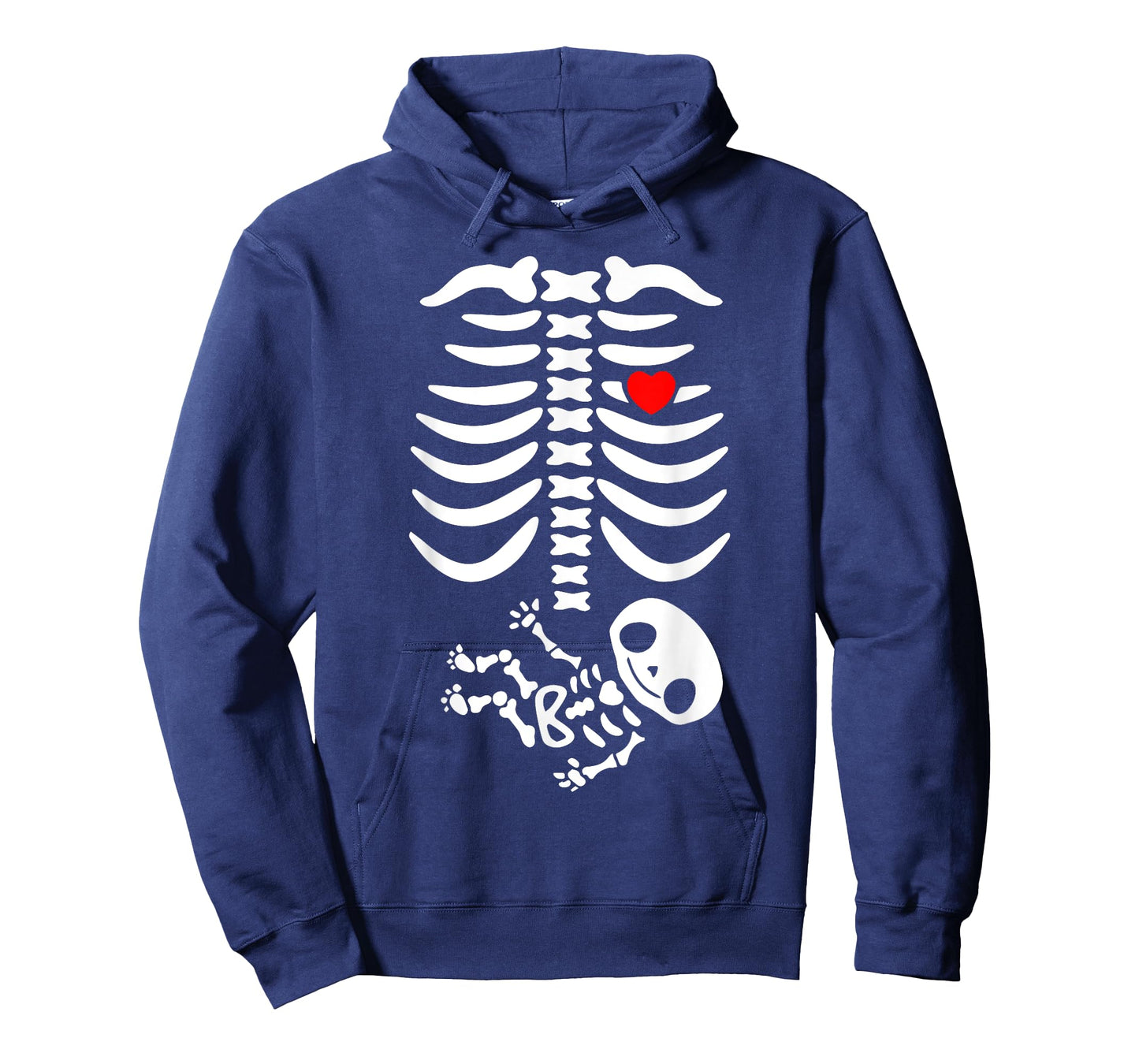 Baby Skeleton Pregnancy Halloween Pregnant Matching Family T-Shirt