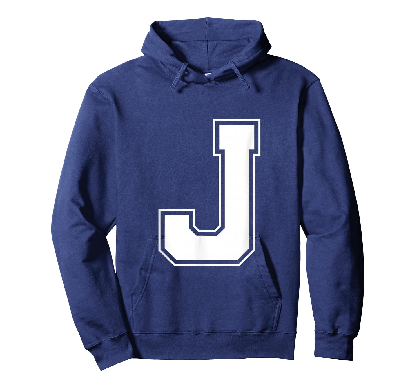 Letter J Big Bold Capital Varsity Alphabet Monogram T-Shirt