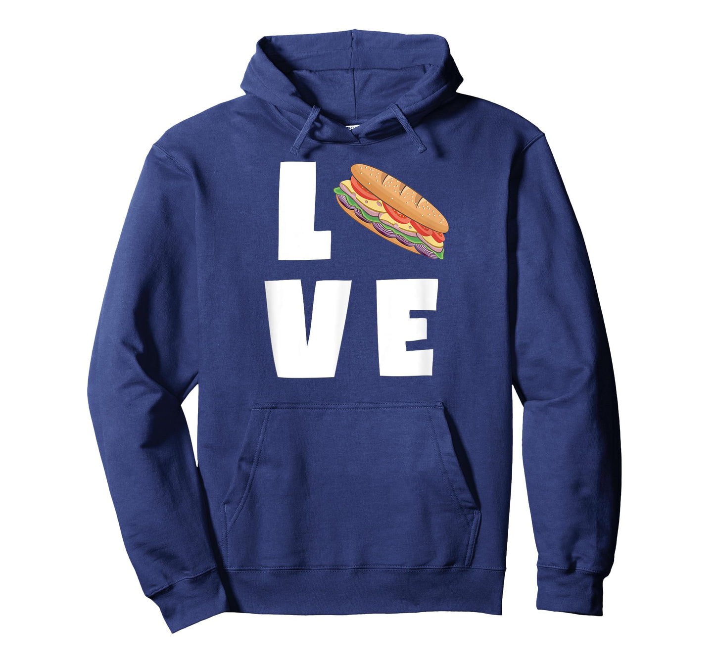 I Love Sub Sandwiches Funny Deli Hero Hoagie Food Lover T-Shirt