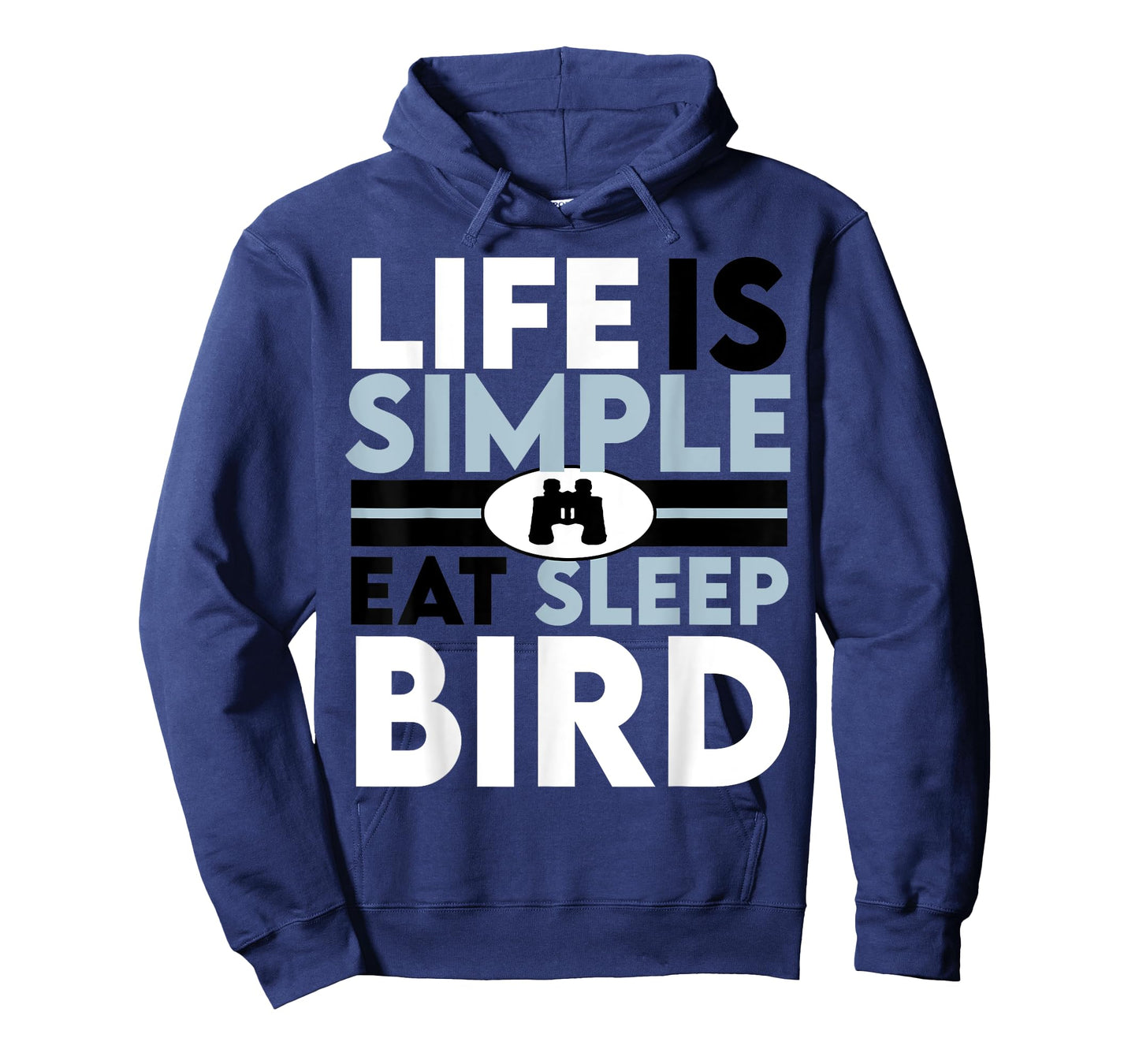 Life Is Simple eat sleep bird T-Shirt