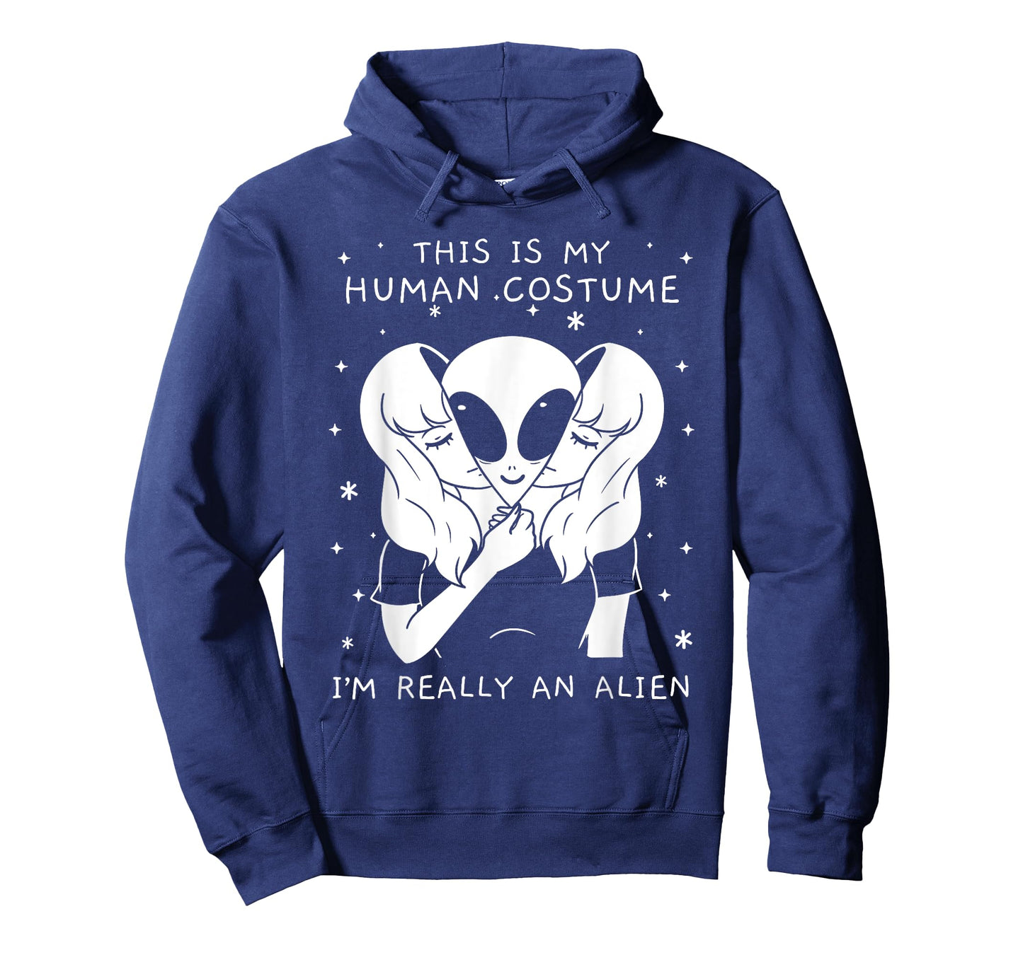 This Is My Human Costume I'm Really An Alien Alien T-Shirt