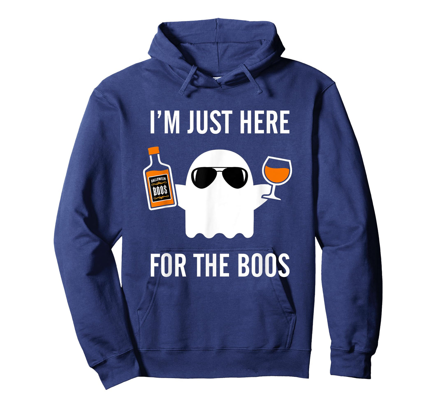 I'm Just Here For The Boos Funny Halloween Liquor T-Shirt T-Shirt