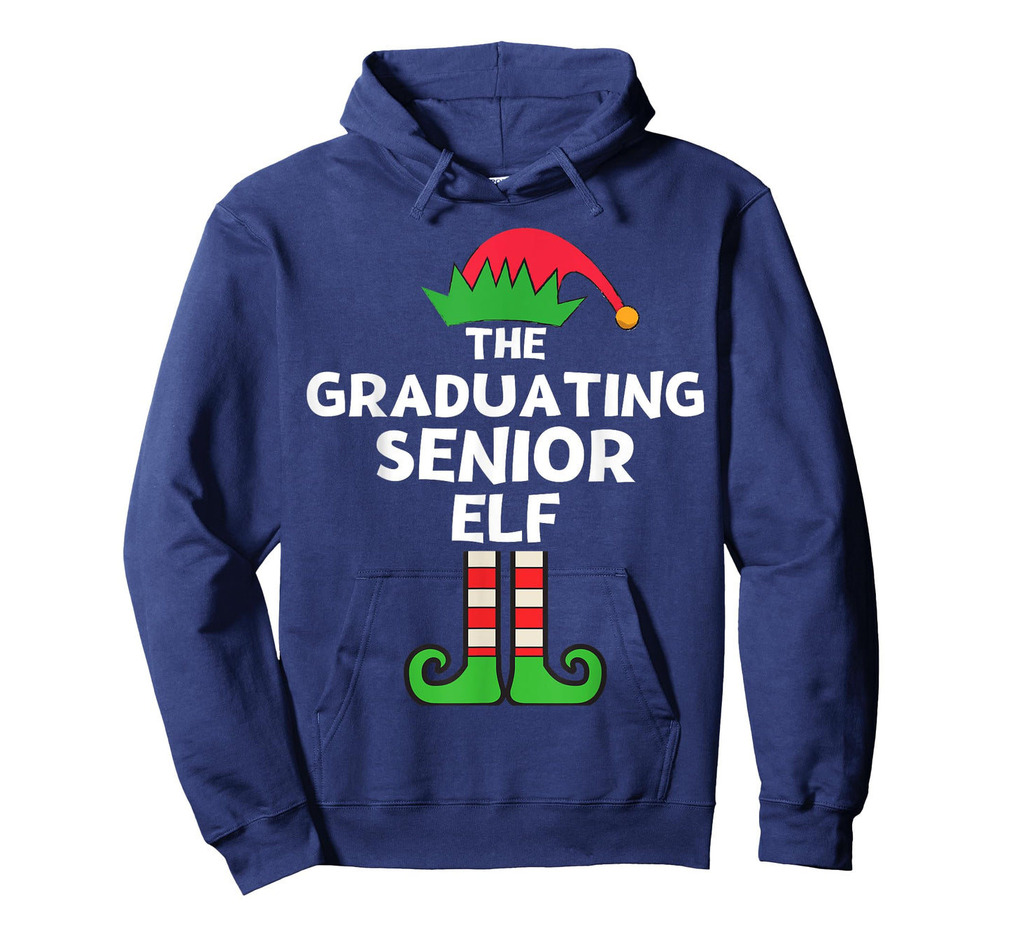 Graduating Senior Elf Matching Family Christmas Party Pajama T-Shirt