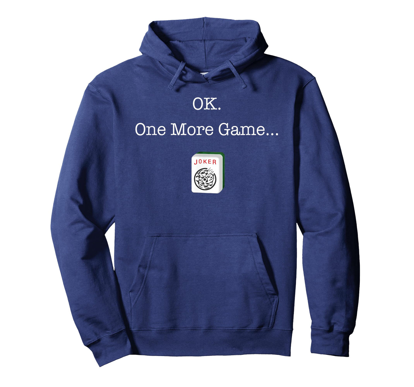 Funny Mah Jongg Players OK One More Mahjong Game Women Men T-Shirt