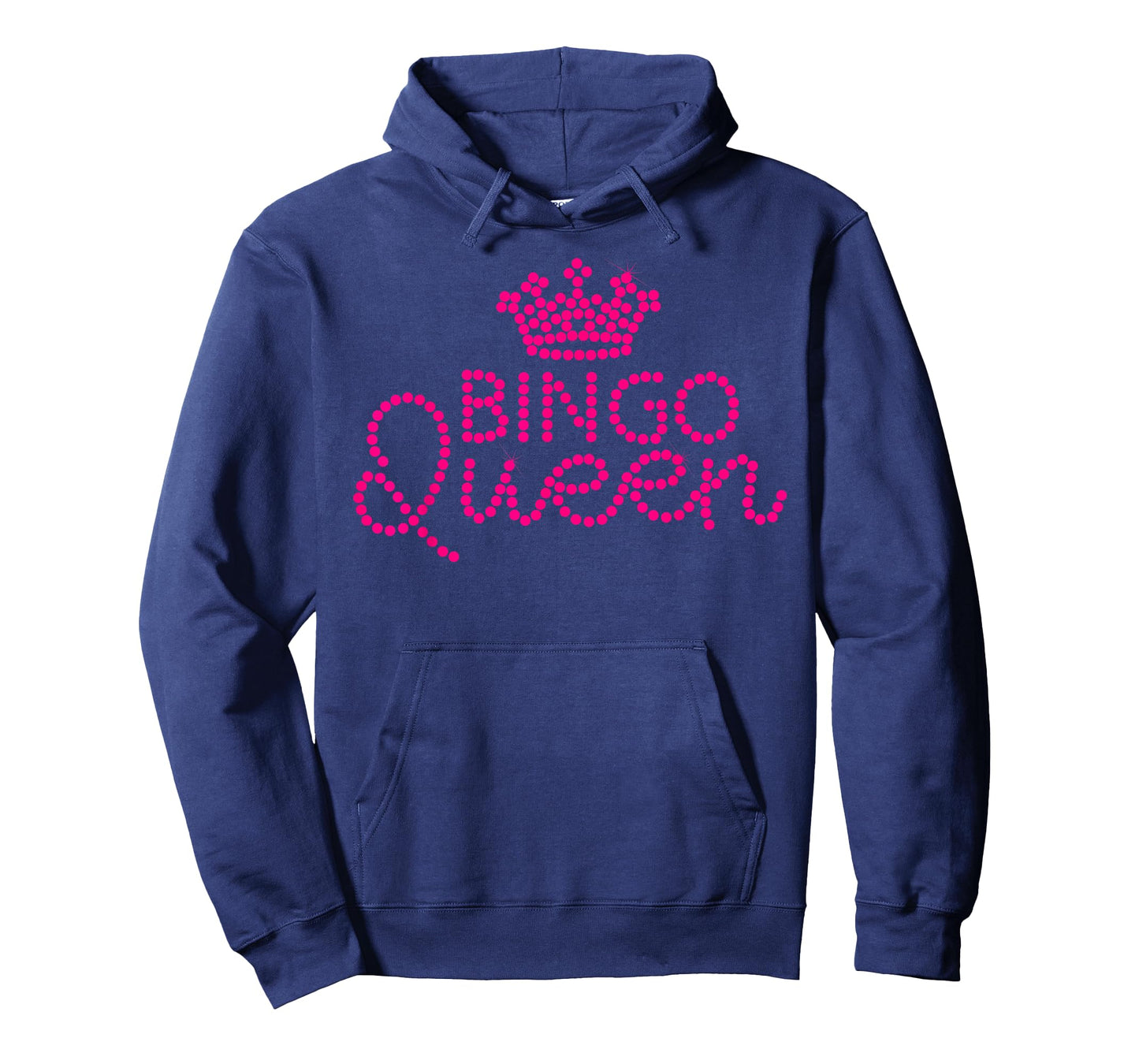 Funny Bingo Queen Casino Players Gambler Lucky Women Gift T-Shirt