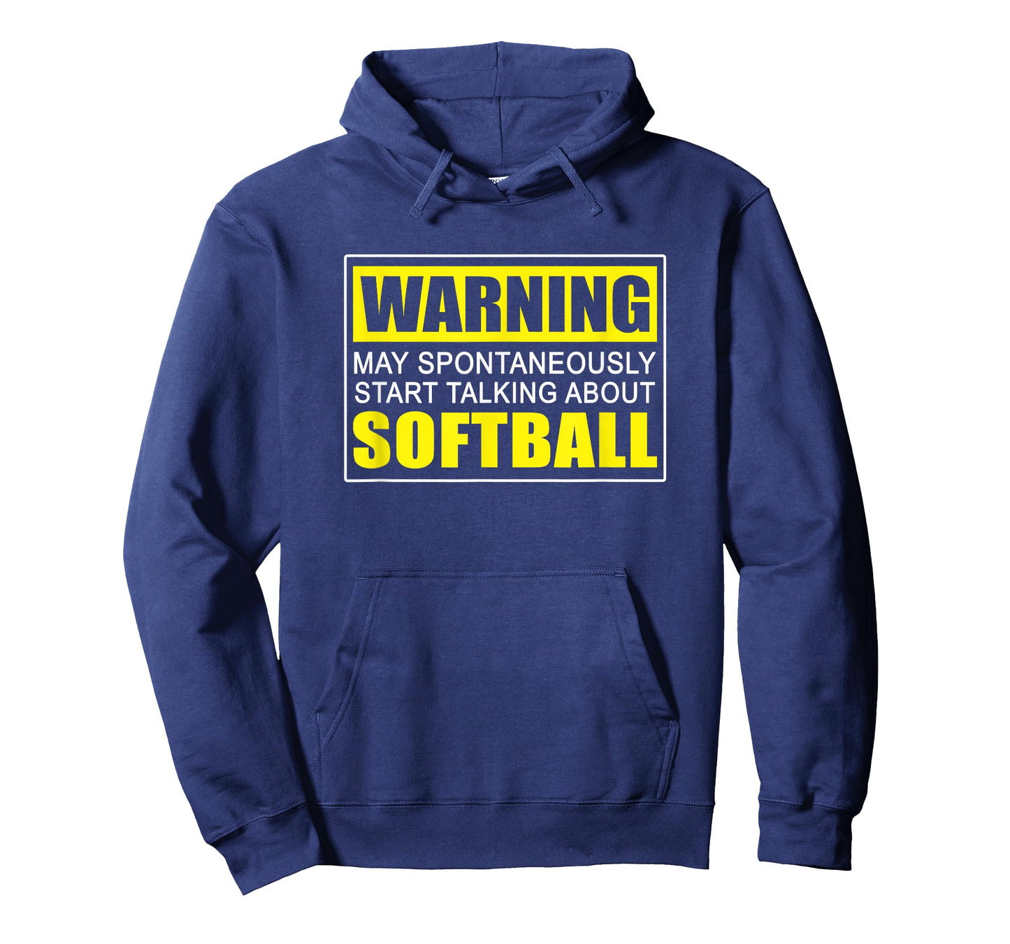 Warning May Spontaneously Start Talking About Softball T-Shirt