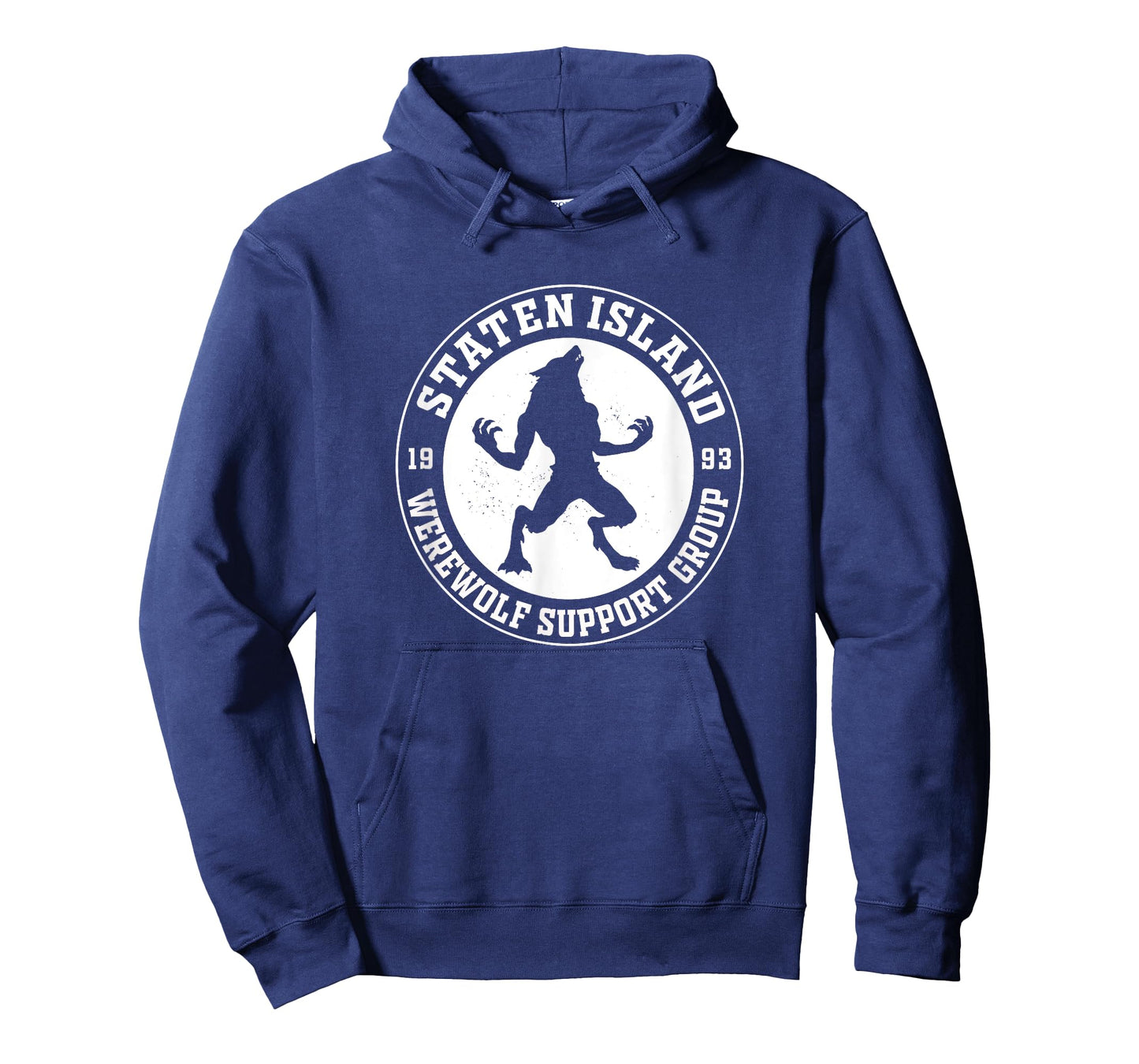 Funny Staten Island Werewolf Support Group 1993 T-Shirt