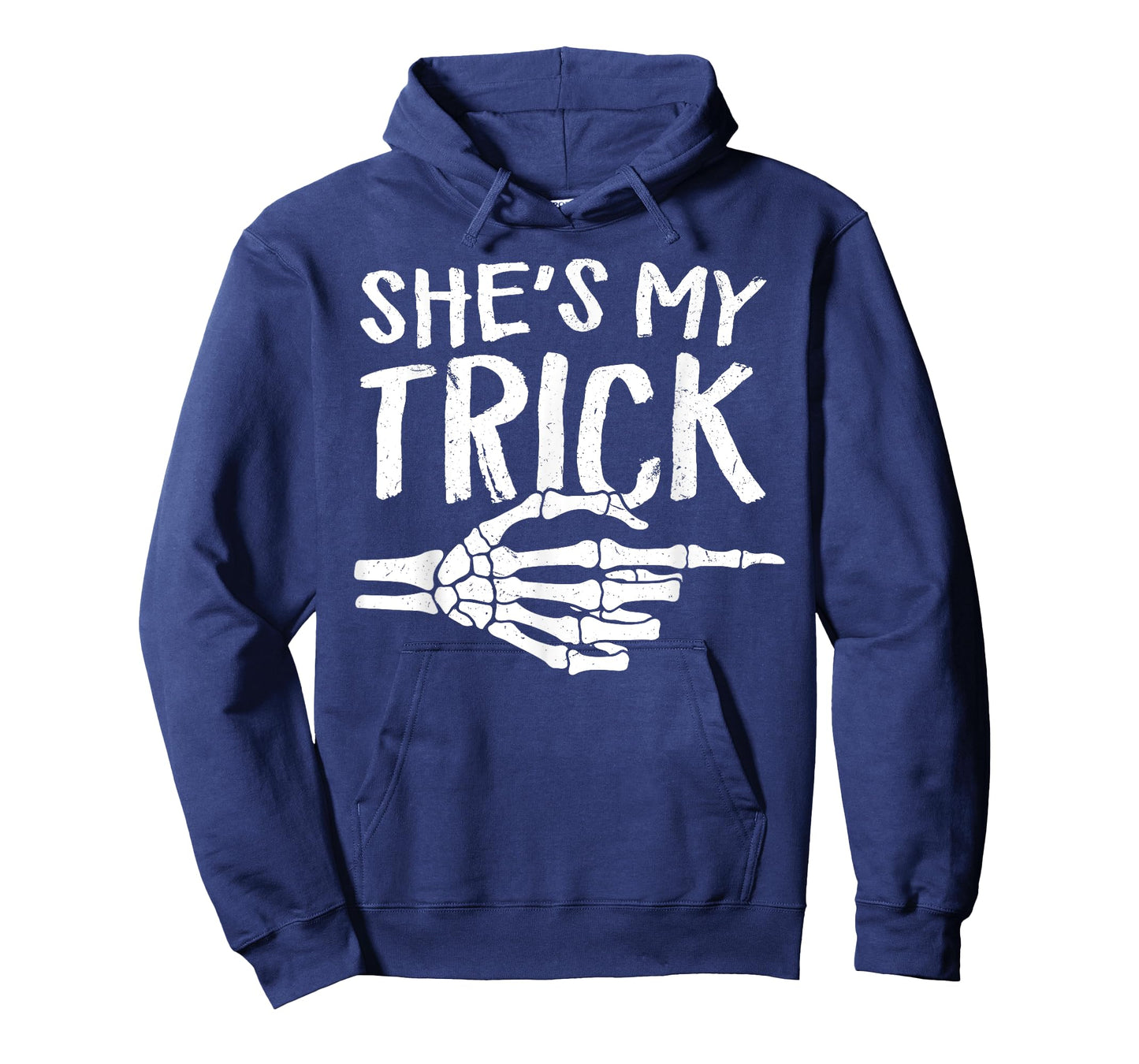 She's My Trick Matching Couple Halloween Costume Boyfriend T-Shirt