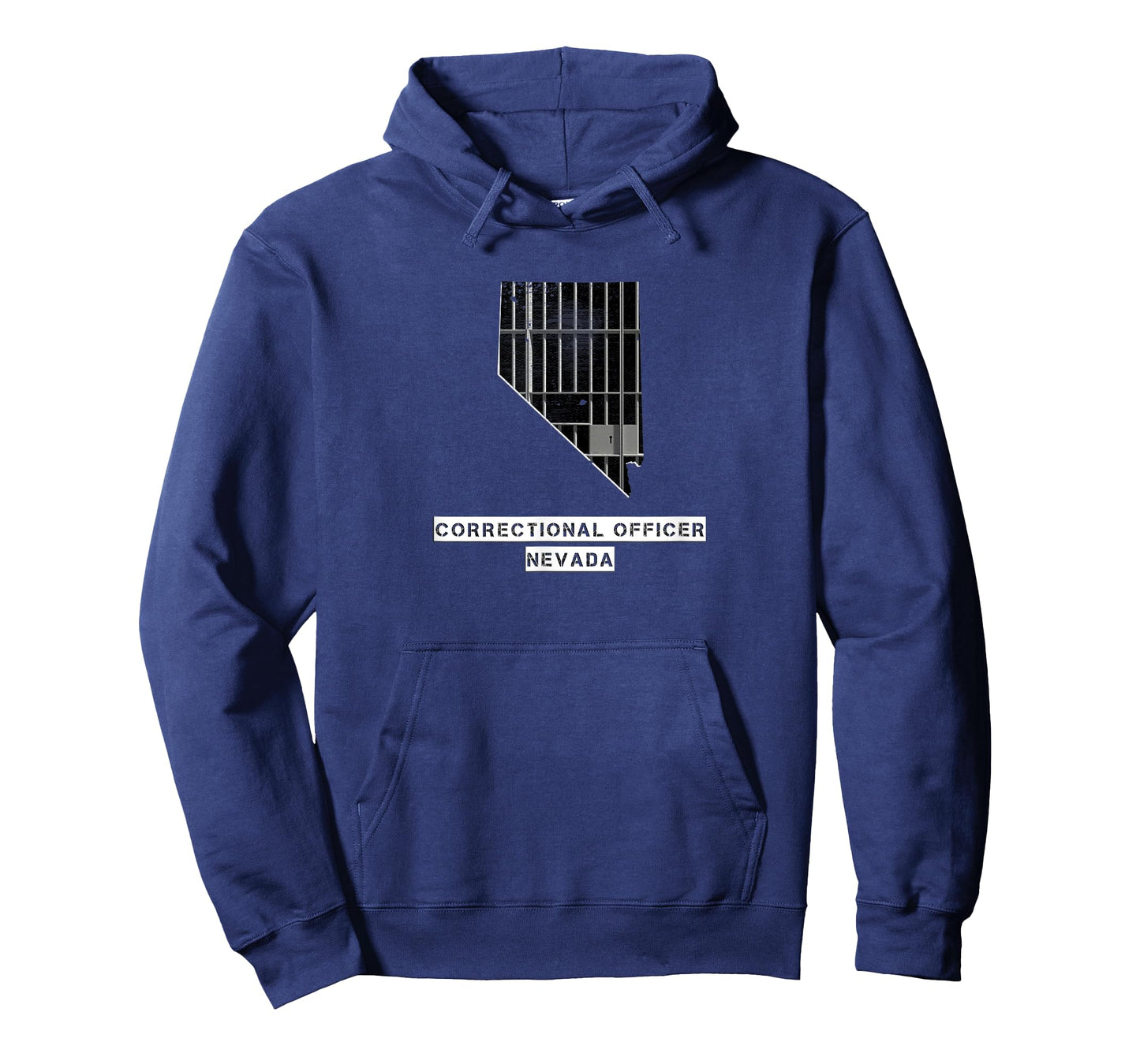 Nevada Correctional Officer Thin Gray Line Flag T-Shirt