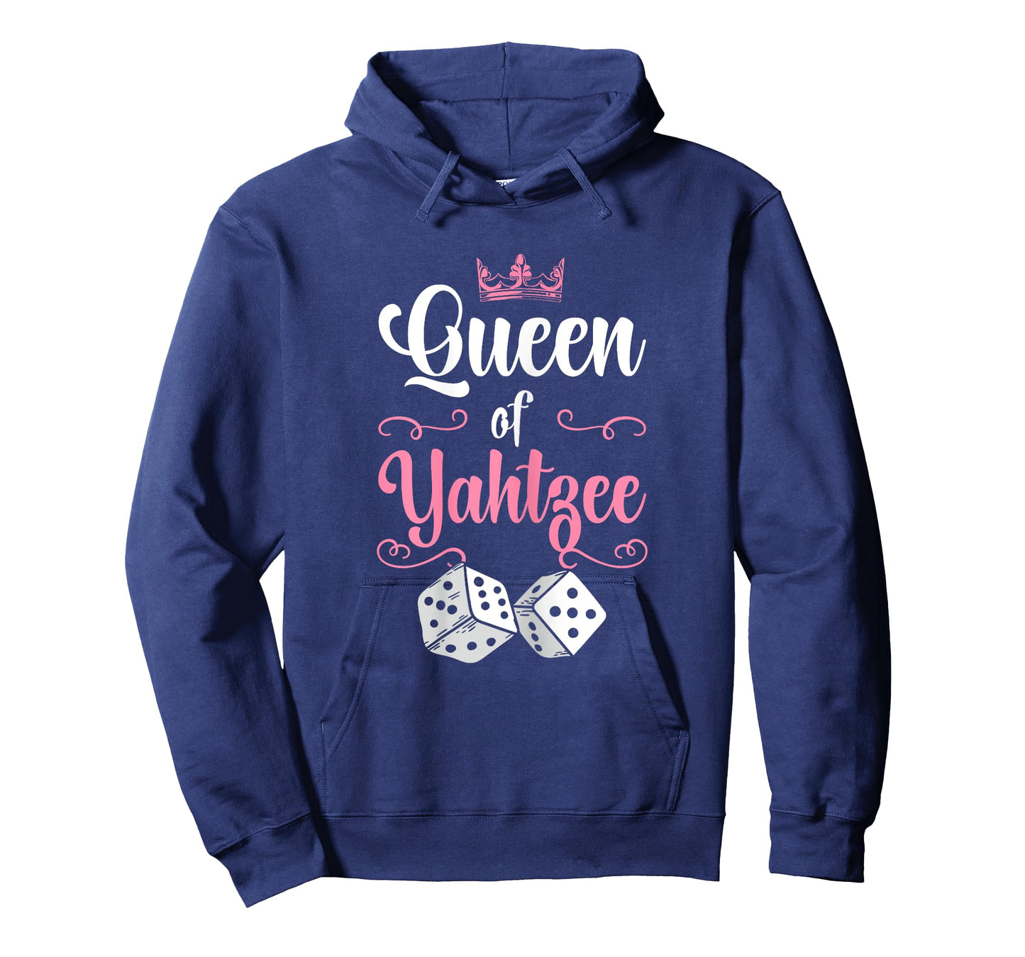 Queen Of Yahtzee Game Night Dice Game T-Shirt