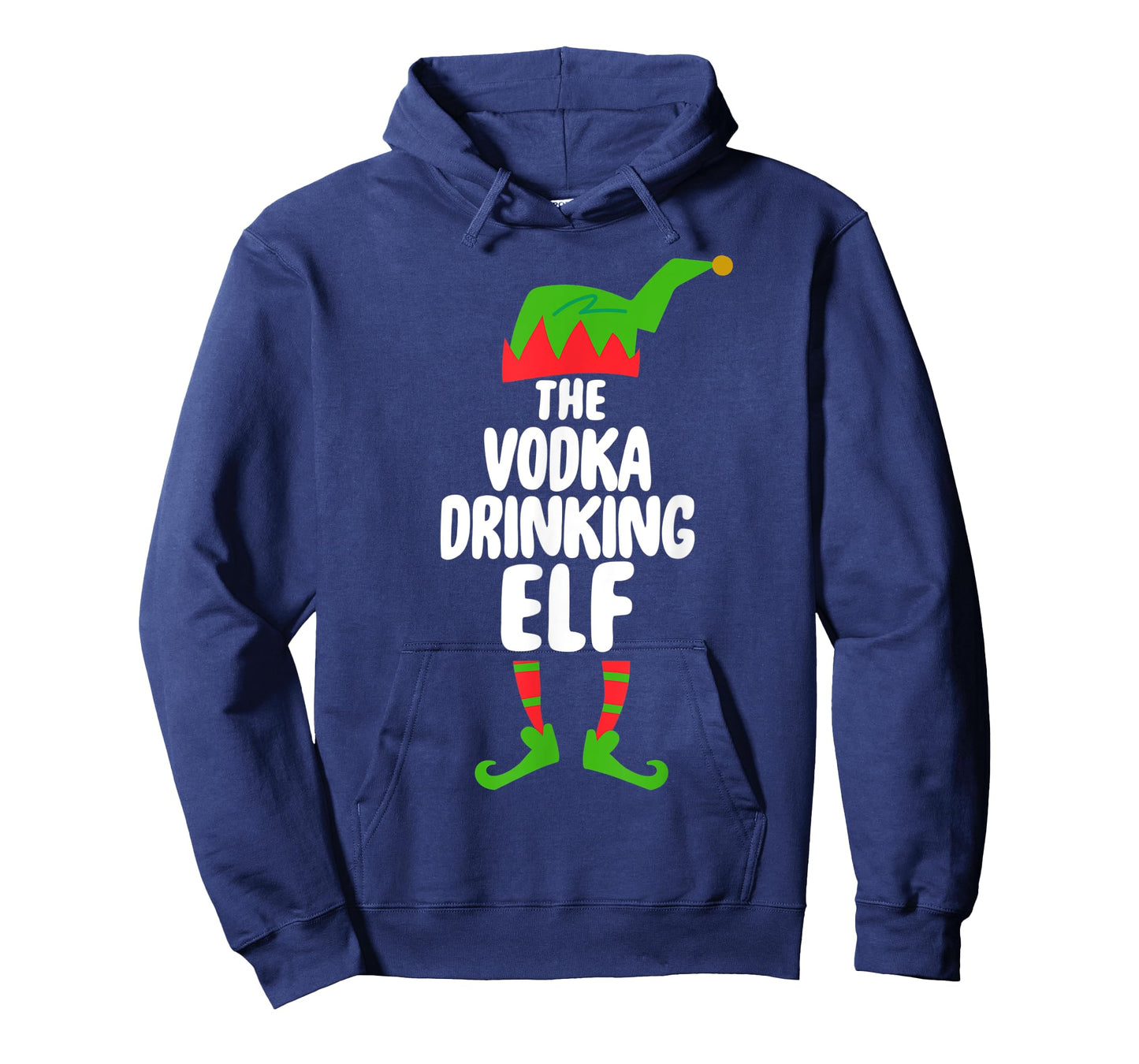Funny The Vodka ELF Tee Shirt Christmas Holiday Gift T-Shirt