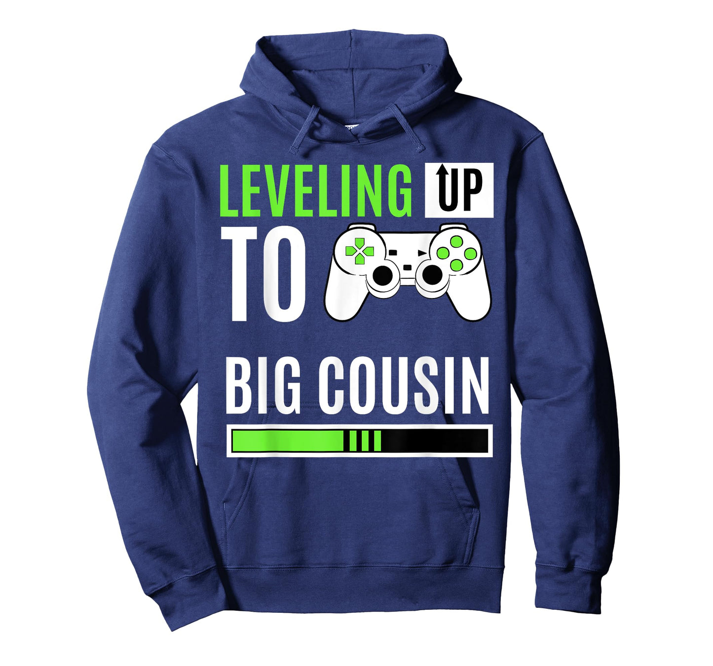 Leveling Up To Big Cousin Game Controller Gamer Kin Gift T-Shirt