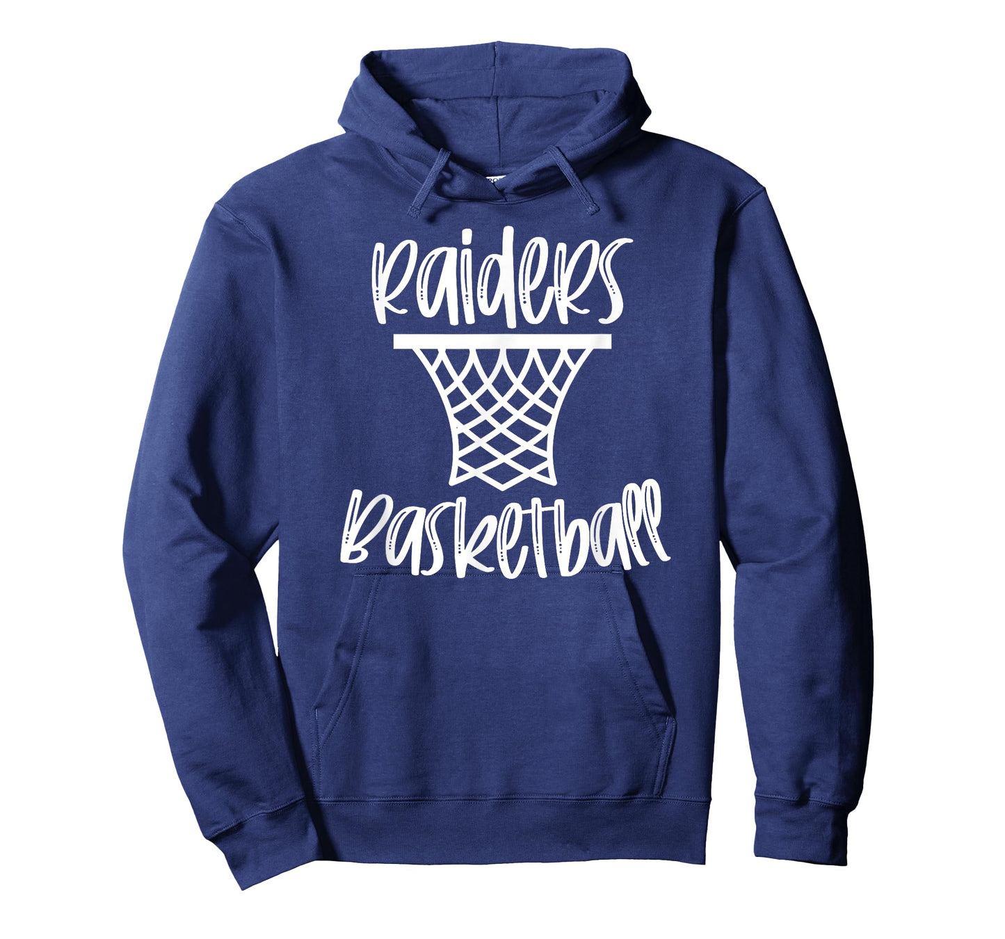 Raiders Basketball Team Mascot School Spirit Game Night T-Shirt