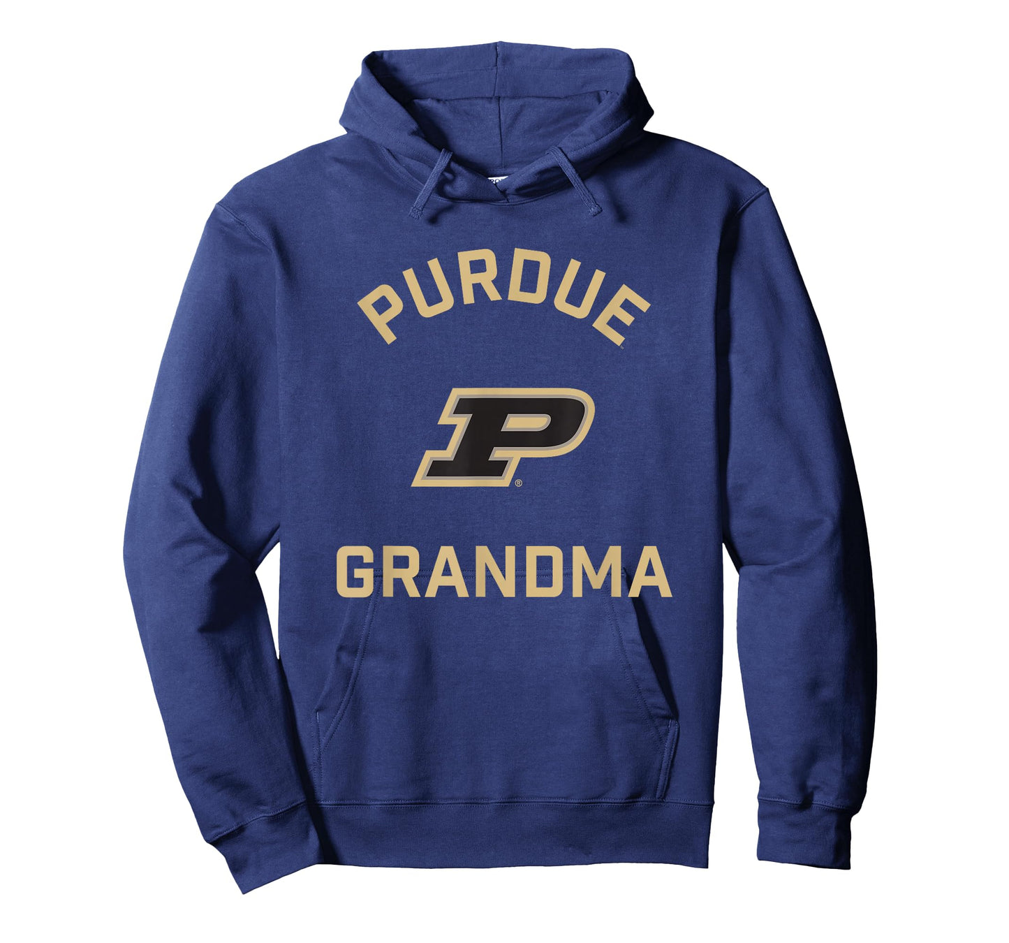 Campus Lab Purdue Boilermakers Arched Grandma T-Shirt - Black, Small, Unisex-Adults, Short Sleeve, Classic Fit, Cotton 100%