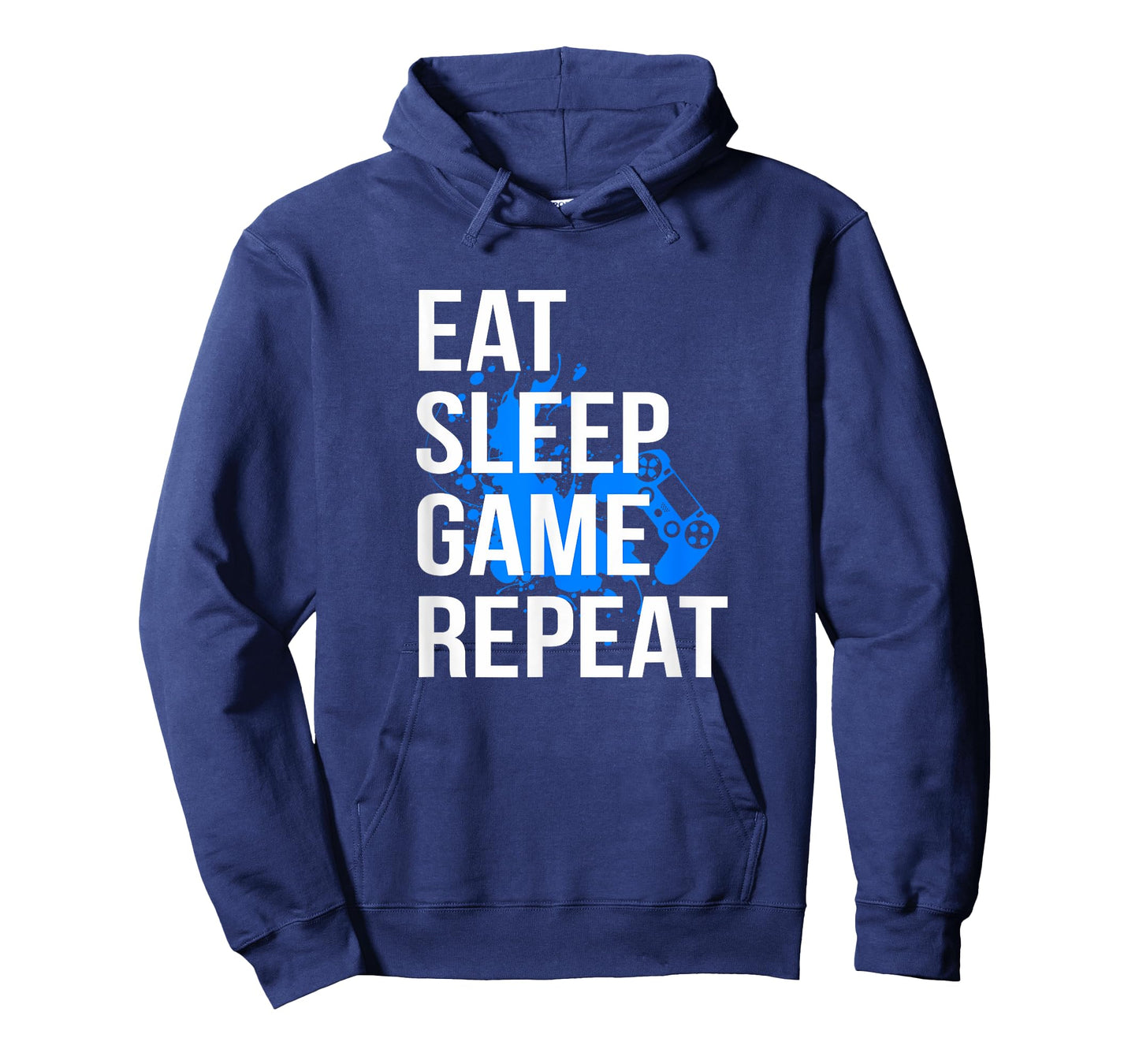 Gamer T-Shirt Eat Sleep Game Repeat Men Women Kids Tee T-Shirt