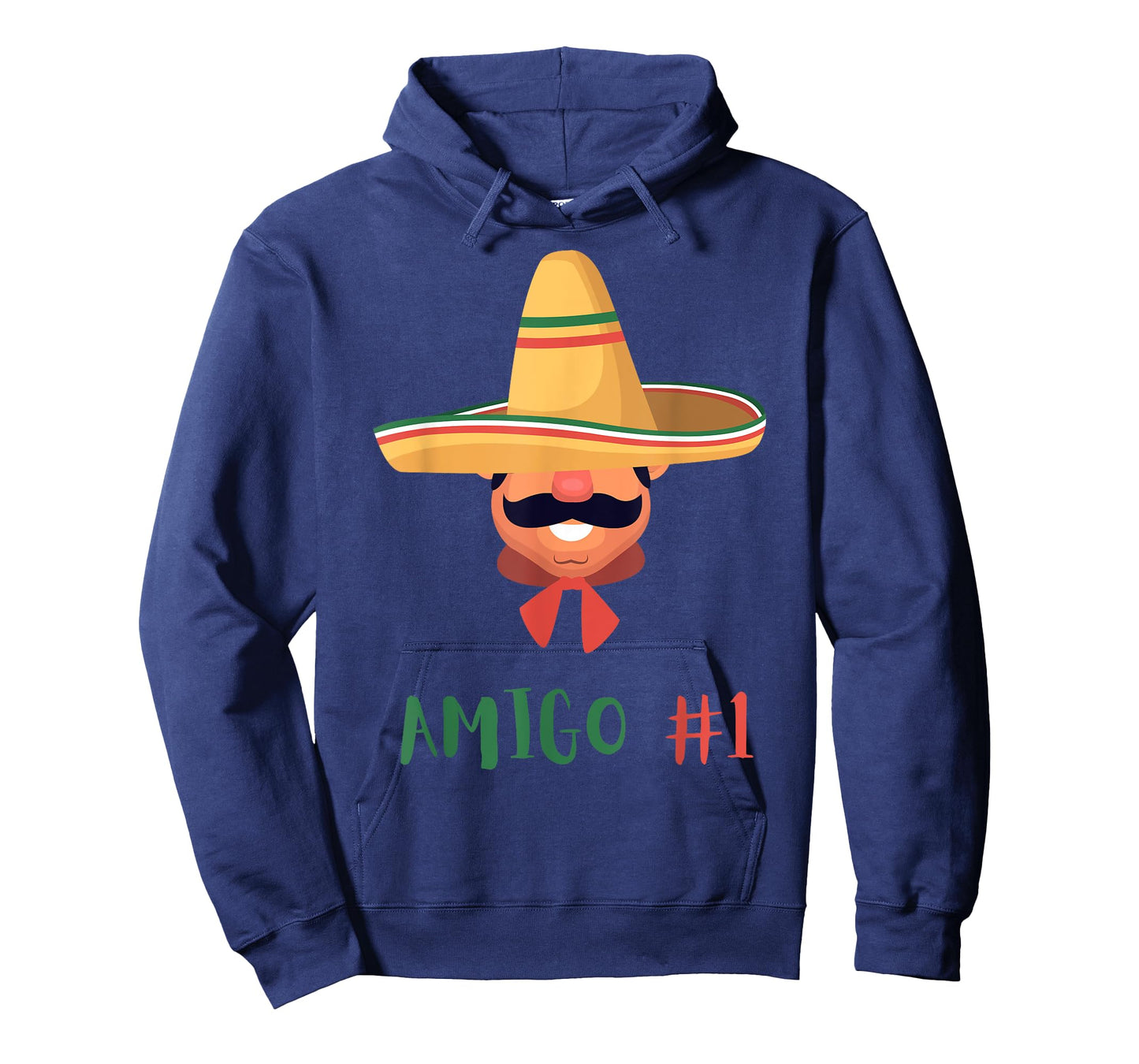 Funny Mexican Amigo #1 Group Matching DIY Halloween Costume T-Shirt