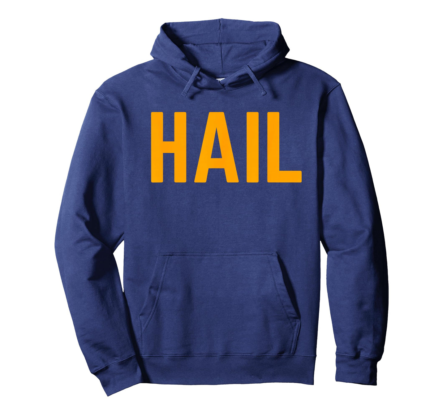 Burgundy Gold Football Hail T-Shirt