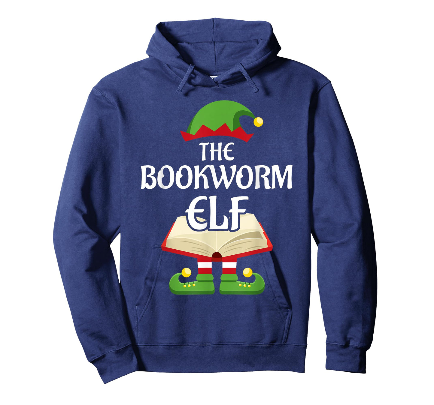 Bookworm Elf Family Matching Group Christmas Reading T-Shirt