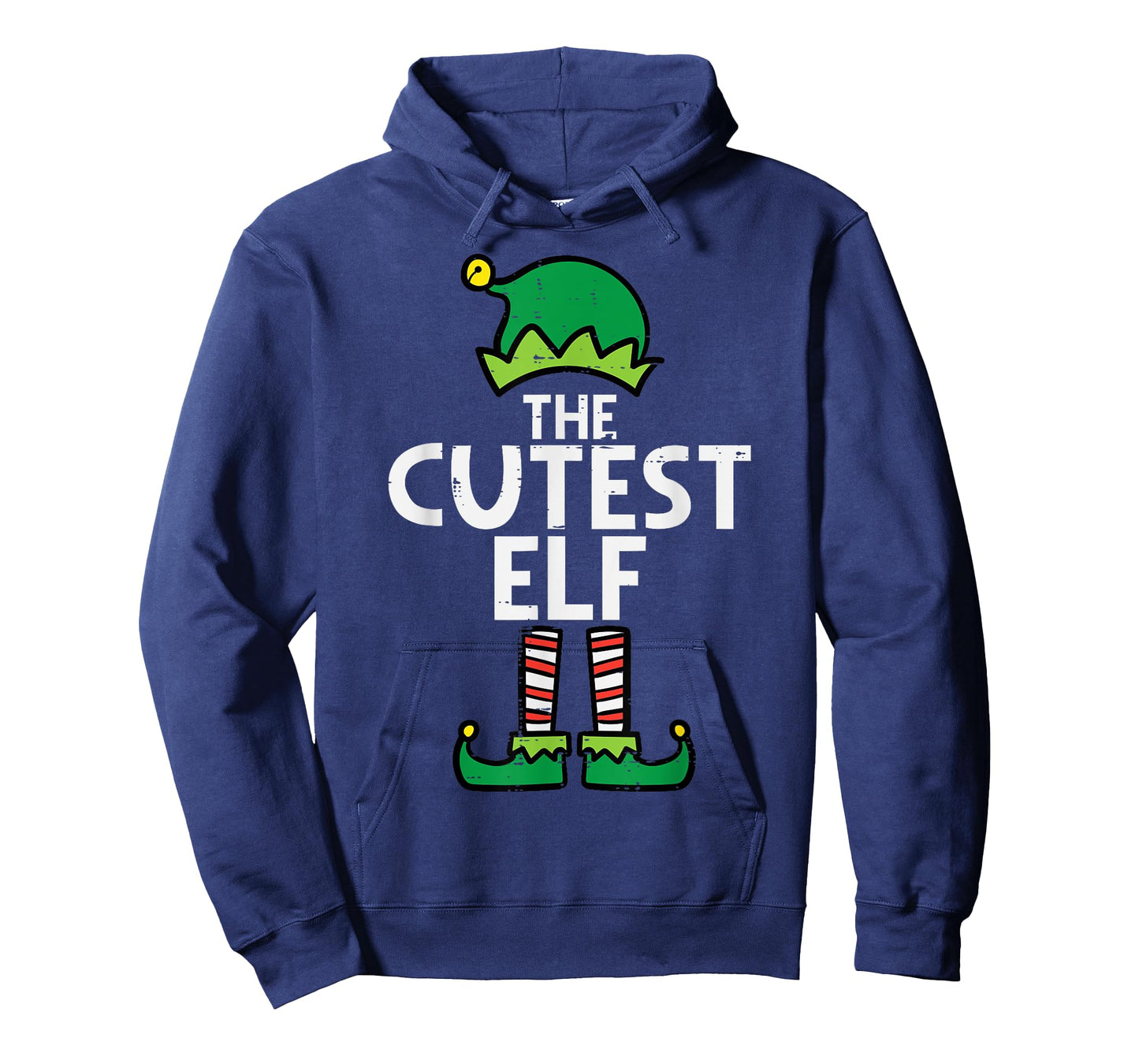 Christmas The Cutest Elf Xmas Family Matching Boys Girls Kid T-Shirt