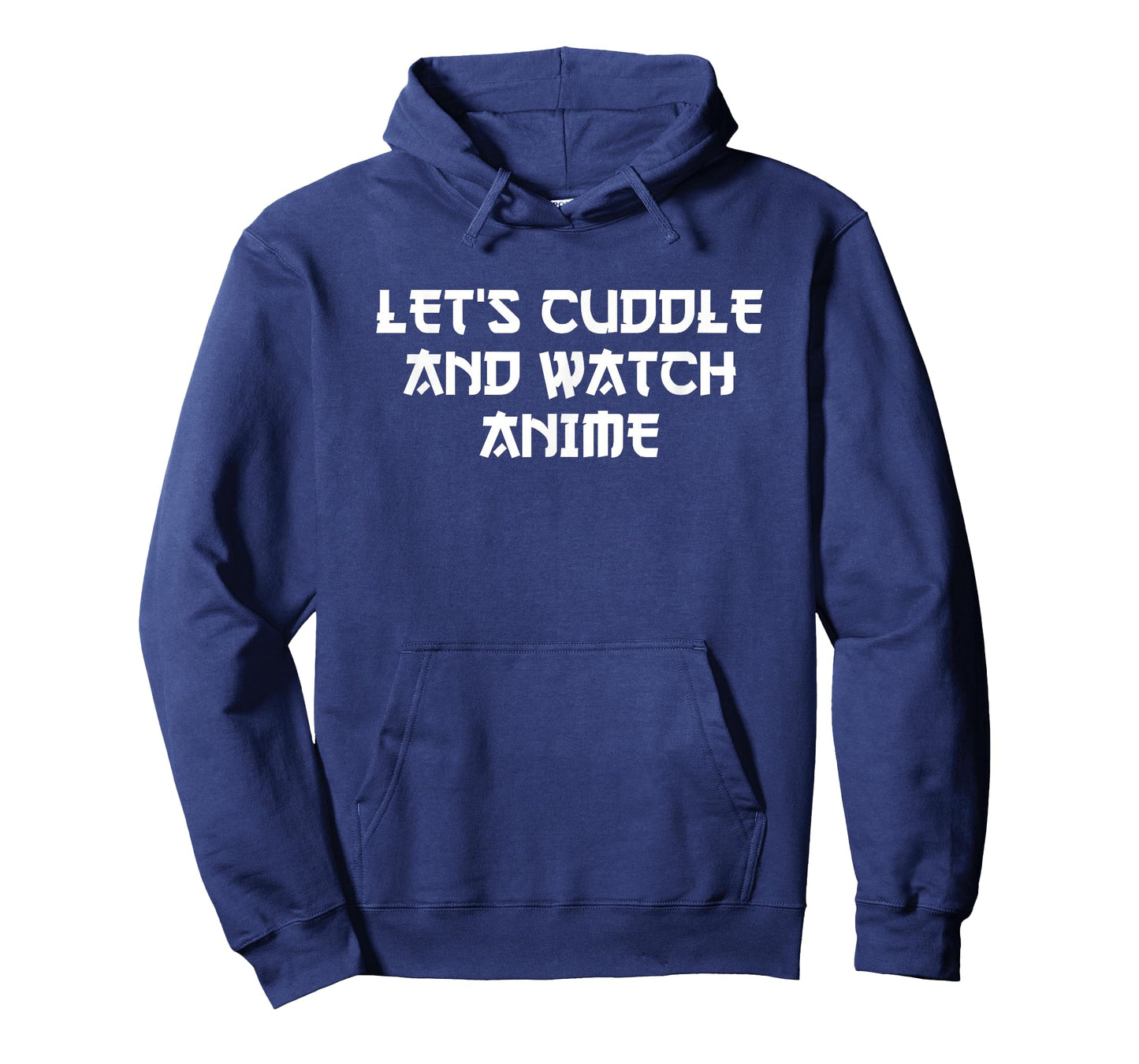 Let's Cuddle and Watch Anime T-Shirt Hentai Shirt Funny T-Shirt