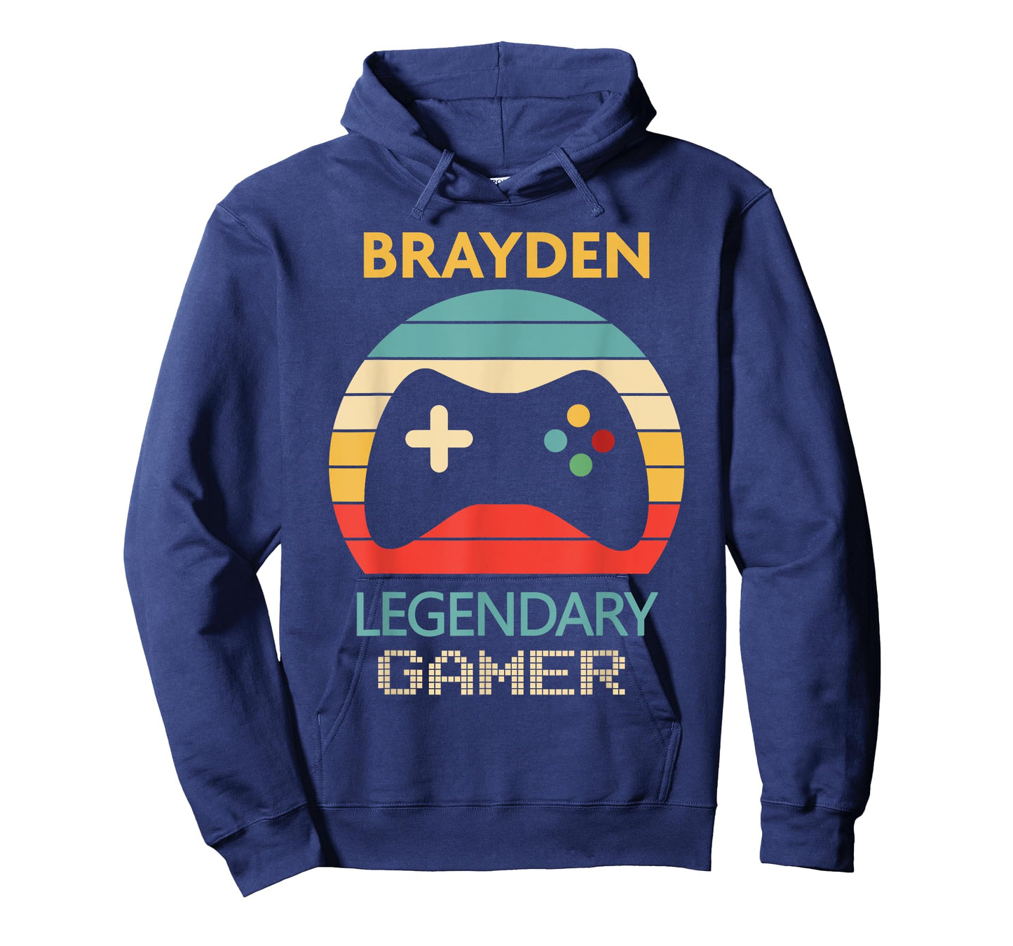 Brayden Name Gift - Personalized Legendary Gamer T-Shirt