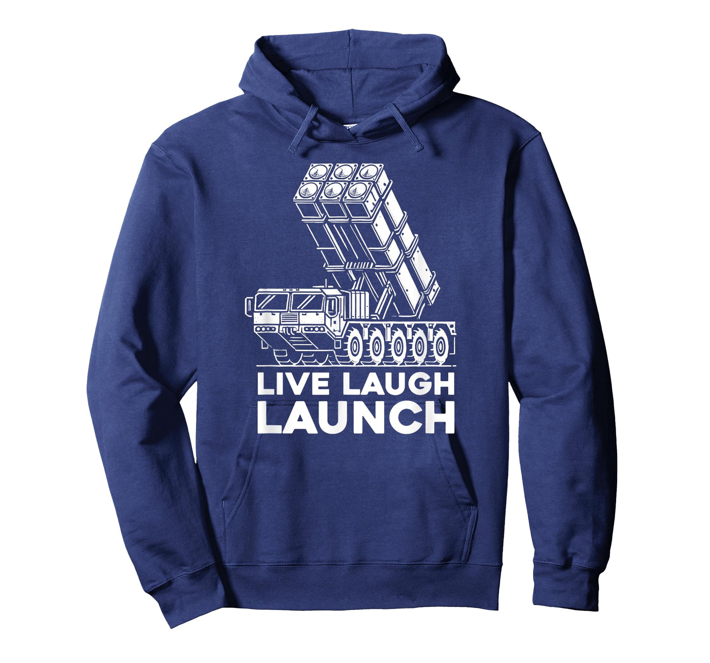 Live Laugh Launch for Military Missile Patriot and Veteran T-Shirt